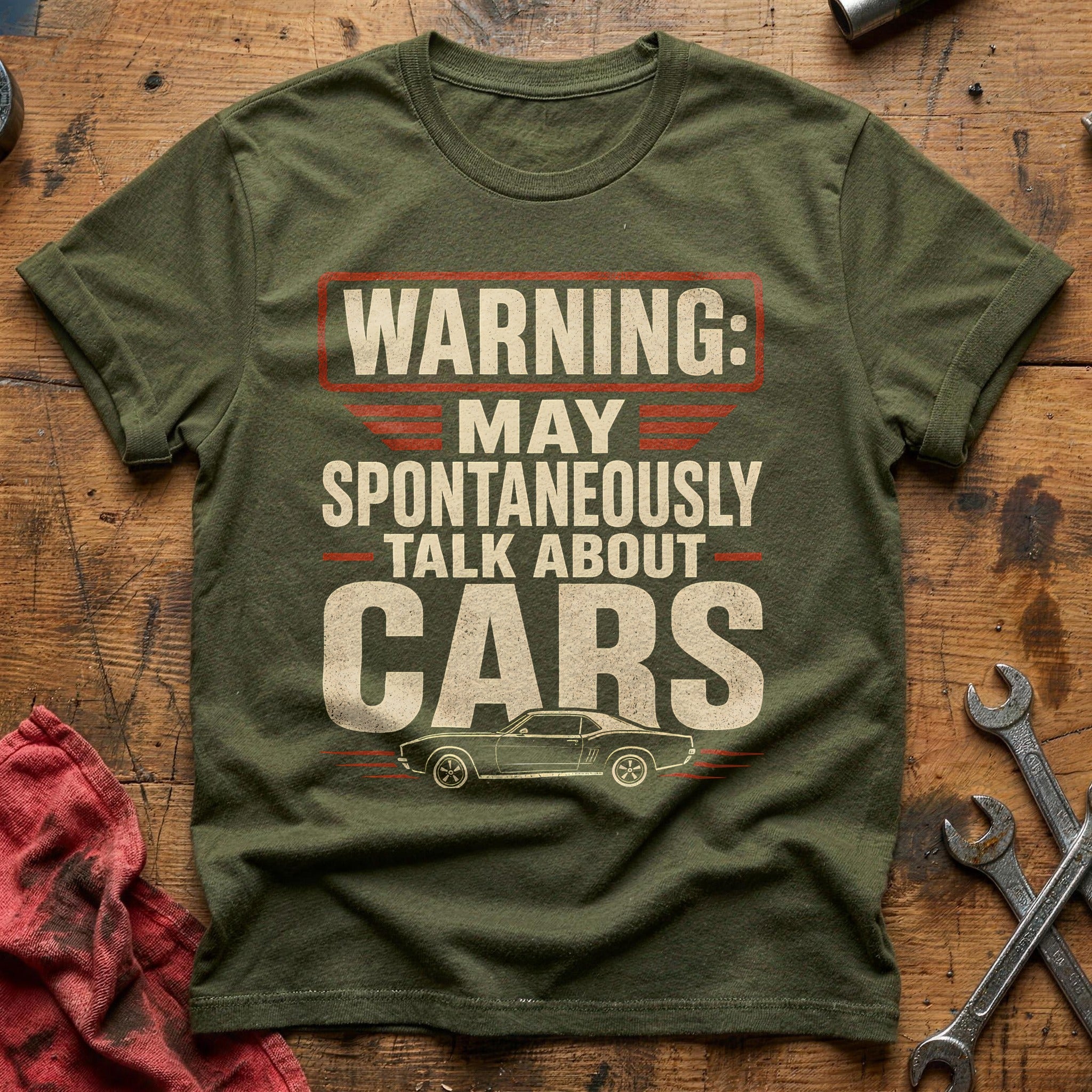Spontaneous Car Talk - Military Green