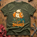 Spooky Glam Ghost 94 T-Shirt - Military Green