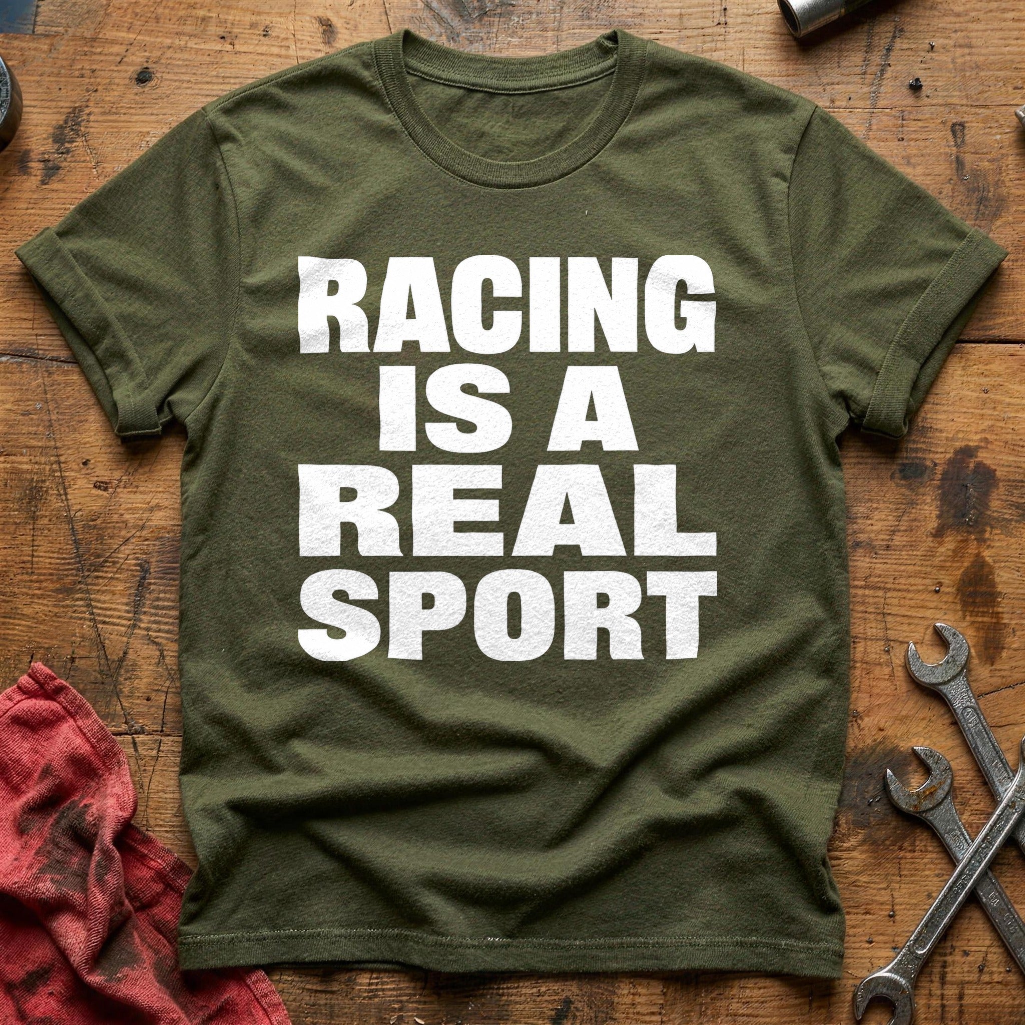 Sport of Kings T-Shirt - Military Green