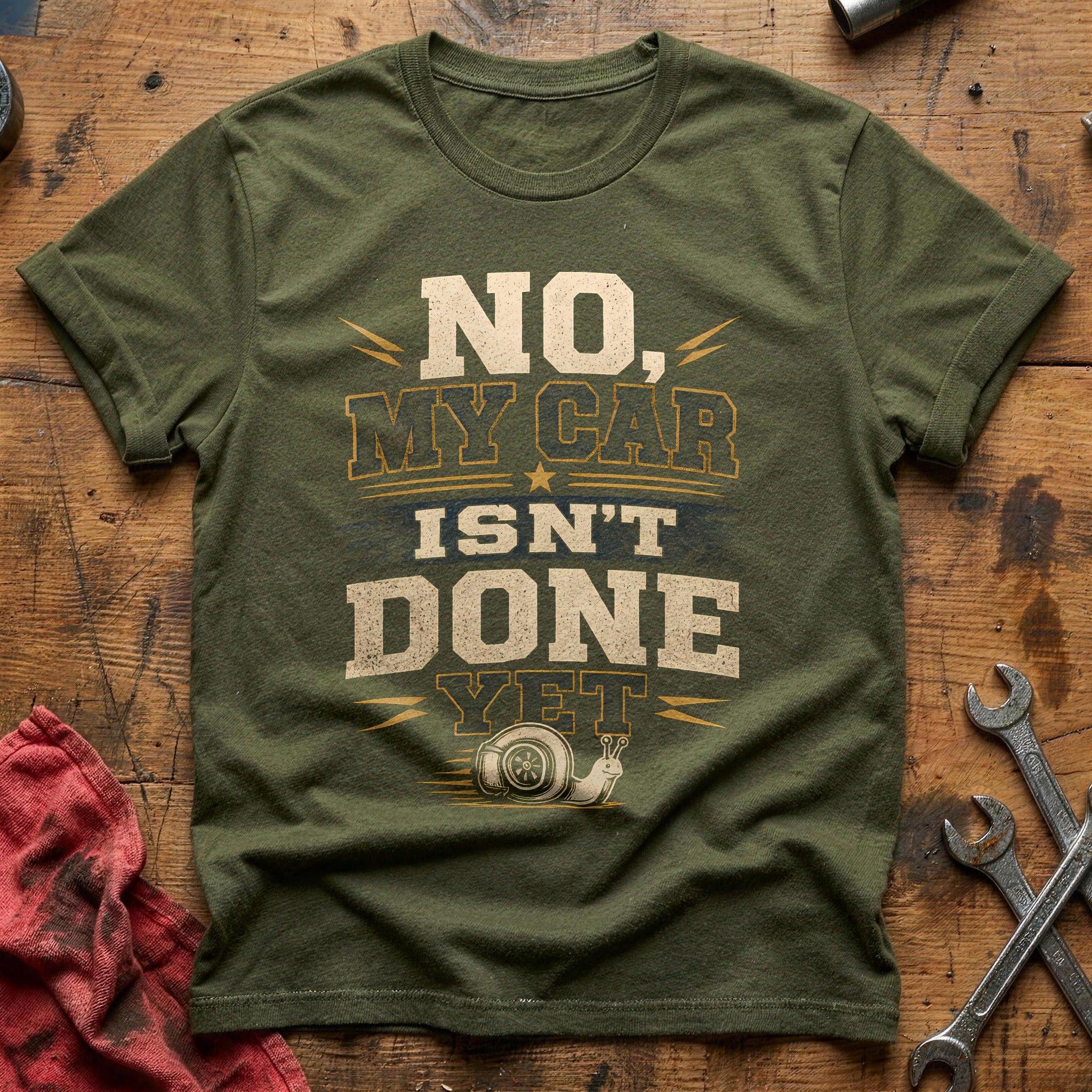 Still Not Finished - Military Green