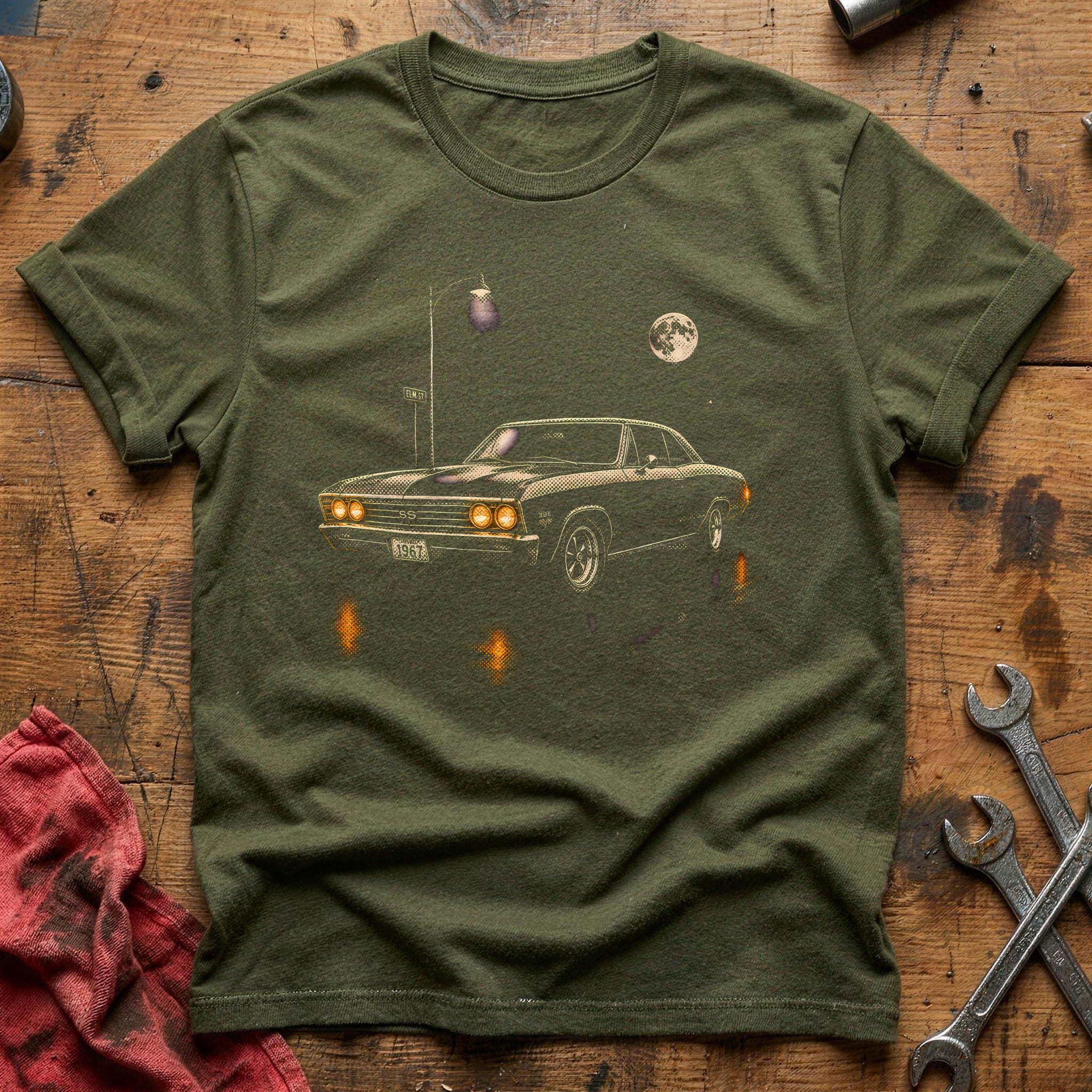 Street Light Vigil - Military Green