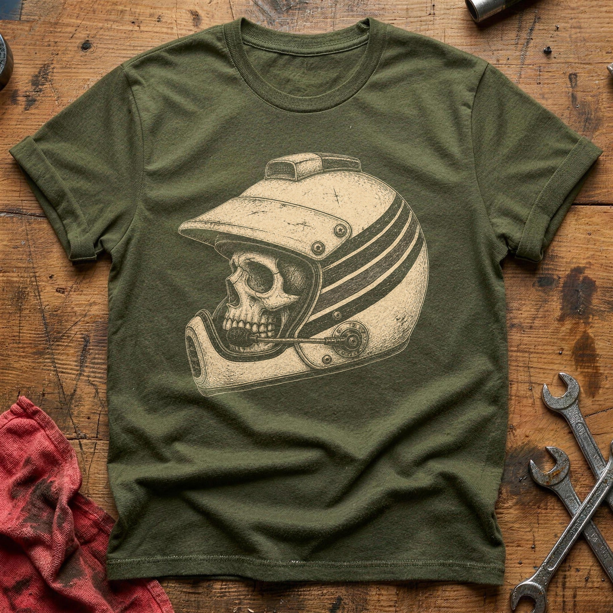Stripped Down Racer - Military Green