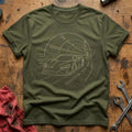 Supercar Tunnel 52 T-Shirt - Military Green
