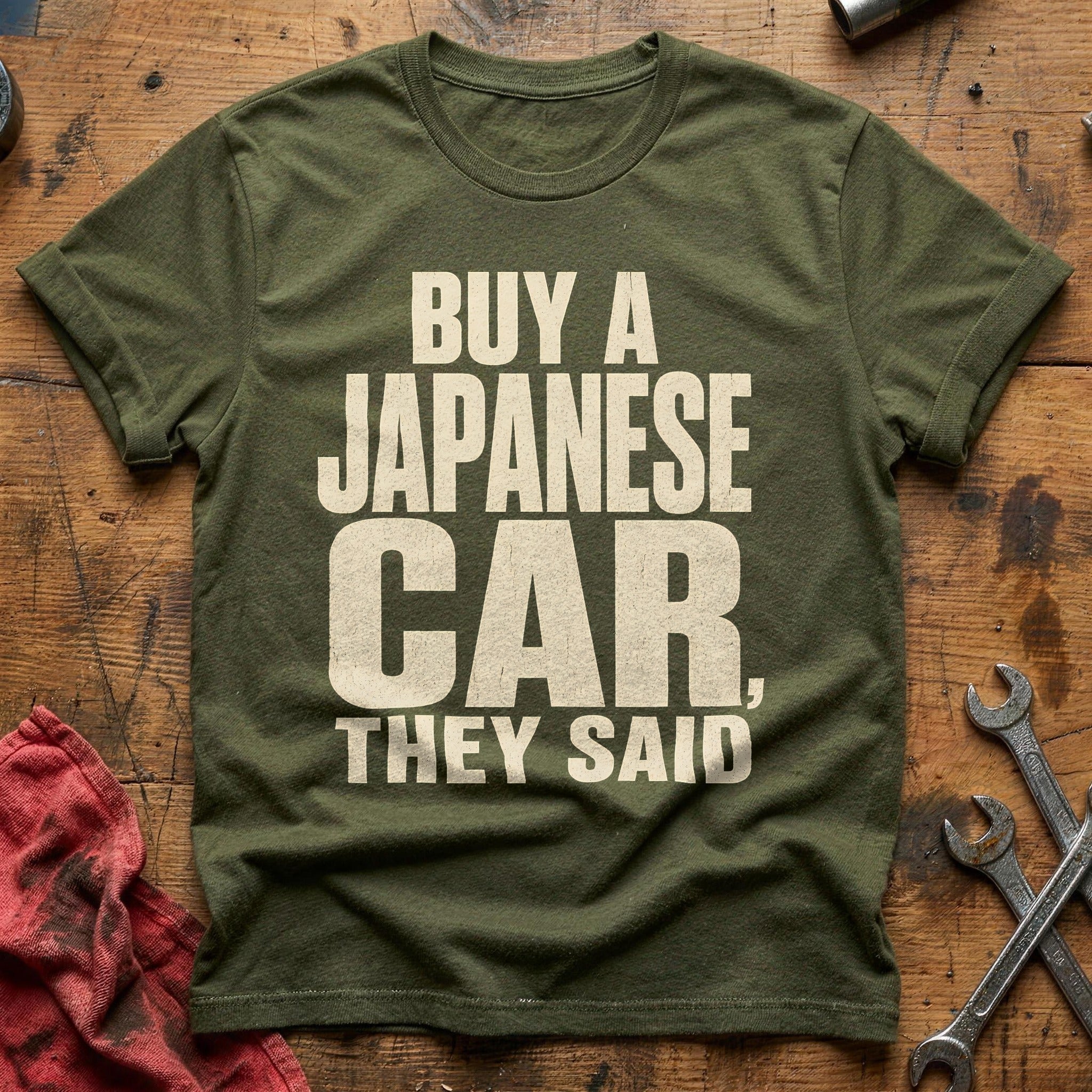 They Said Japanese - Military Green
