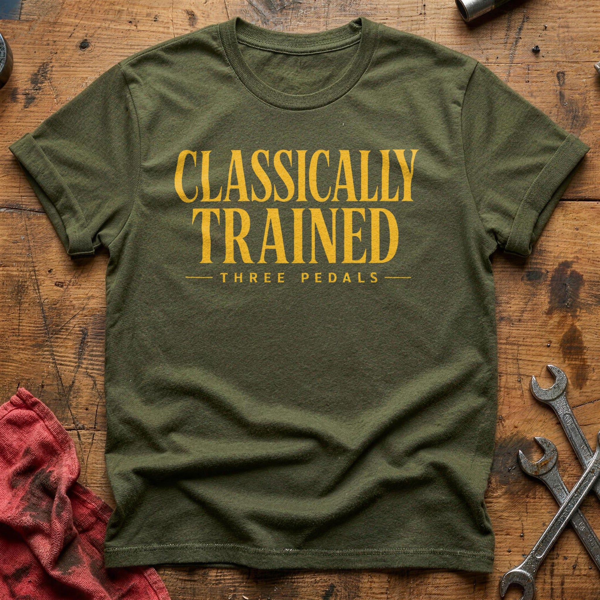Three Pedal Mastery - Military Green