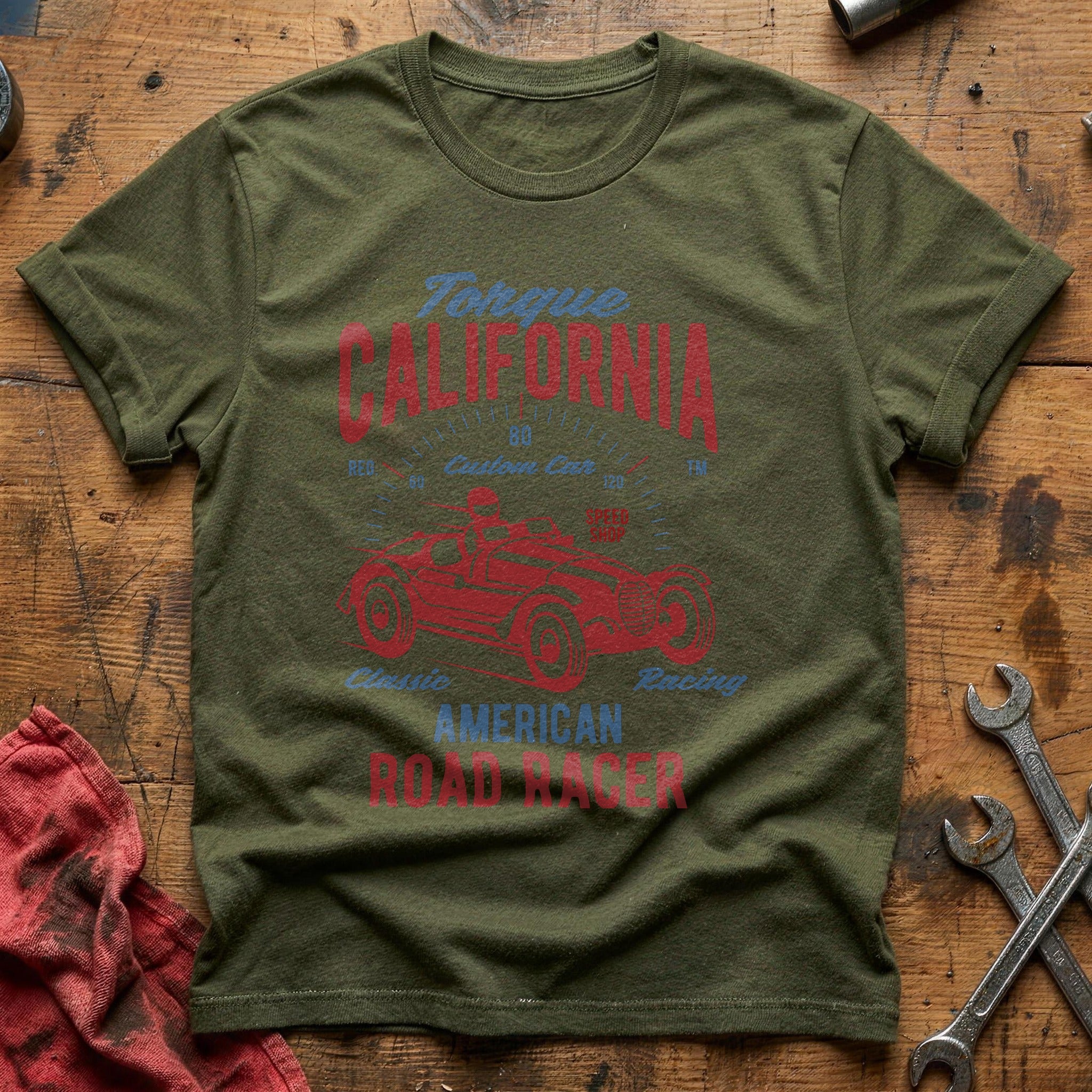 Torque california T-Shirt - Military Green