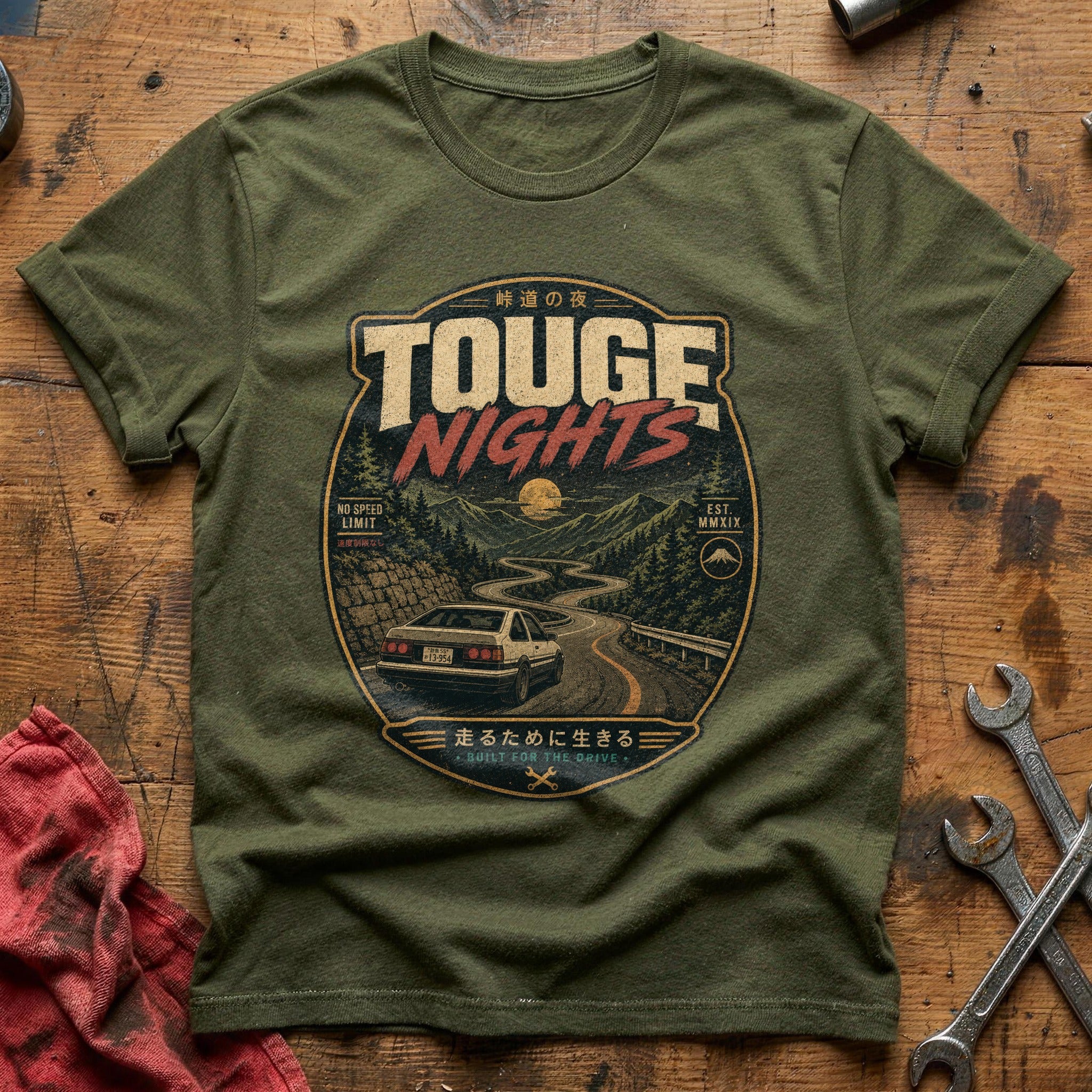 Touge Nights - Military Green
