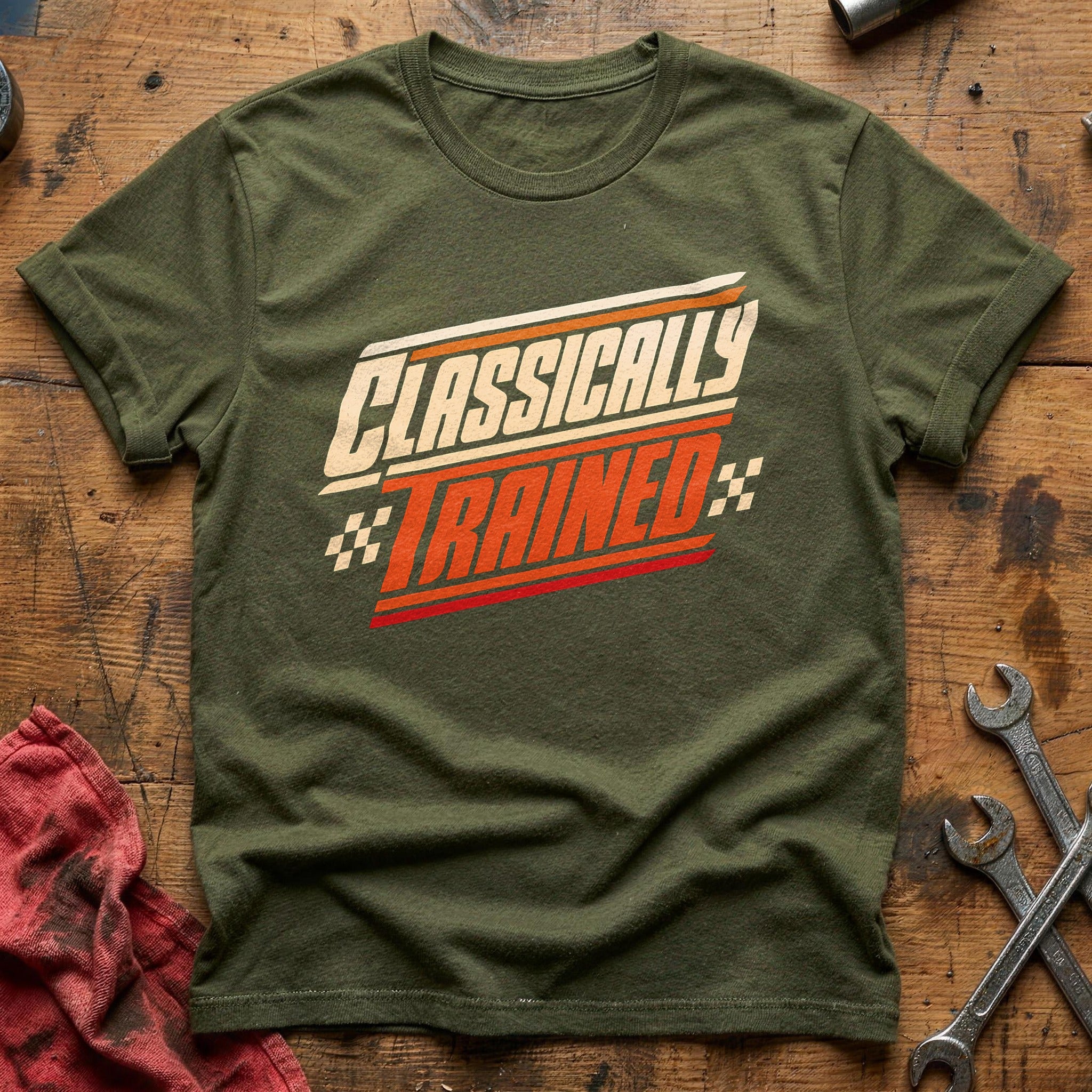 Trained & Tested - Military Green
