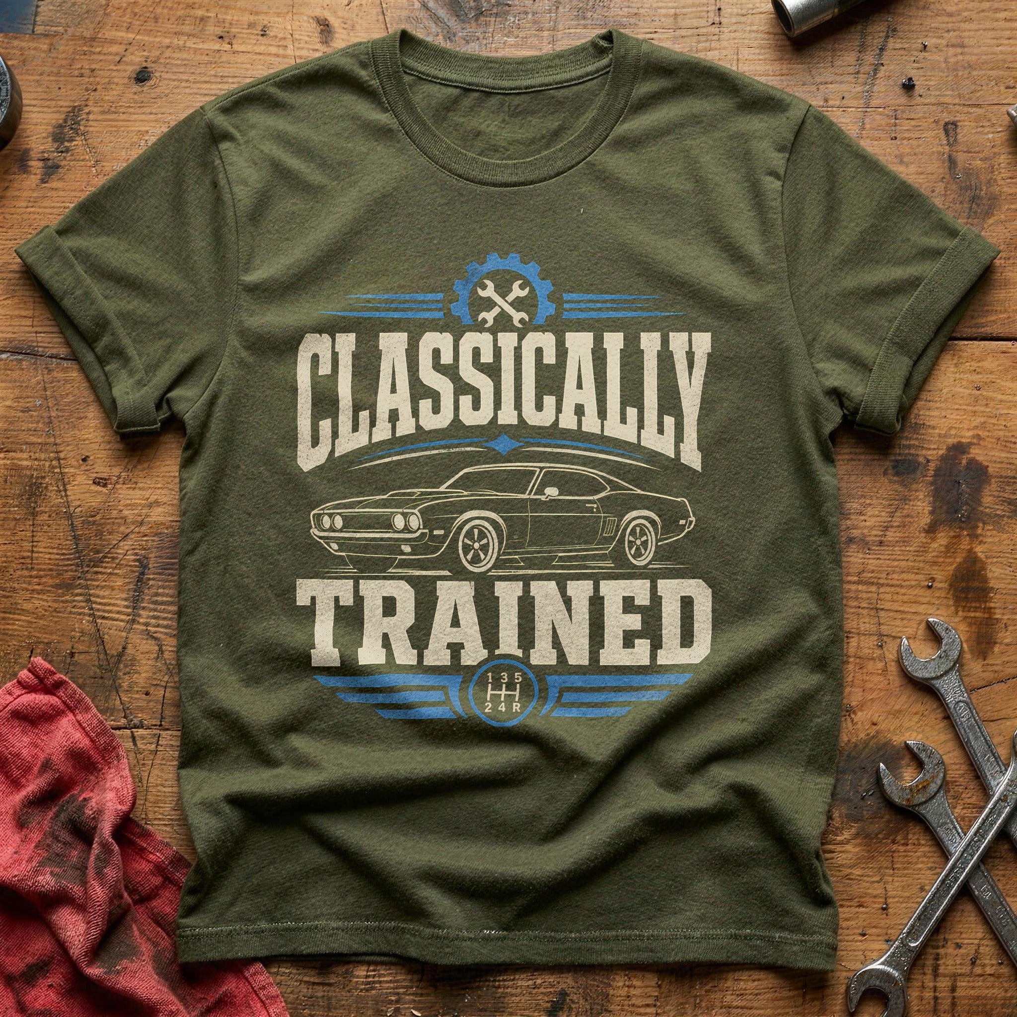 Trained & True - Military Green