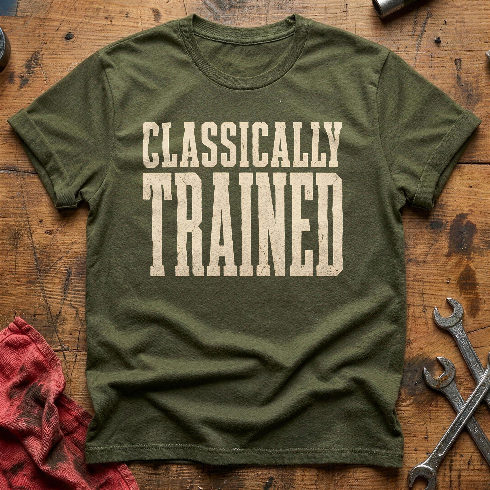 Trained & Turbocharged - Military Green