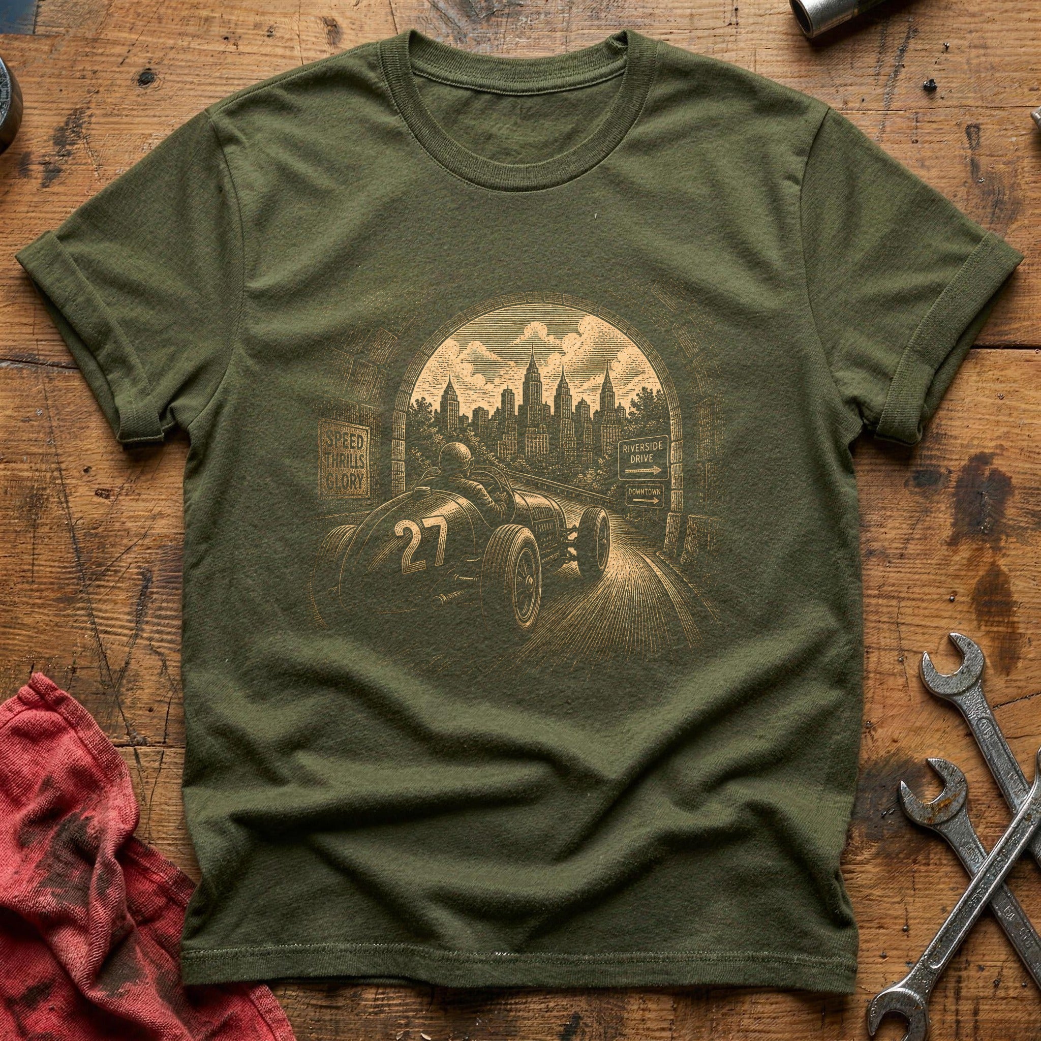 Tunnel Vision Racer - Military Green