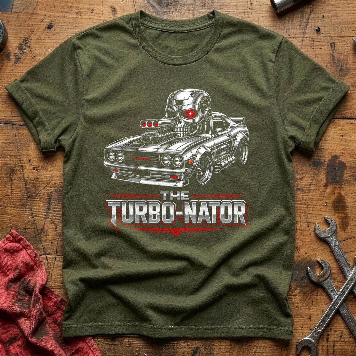 Turbo Nator 20 T-Shirt - Military Green