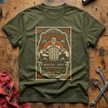 Vintage car exhibition T-Shirt - Military Green