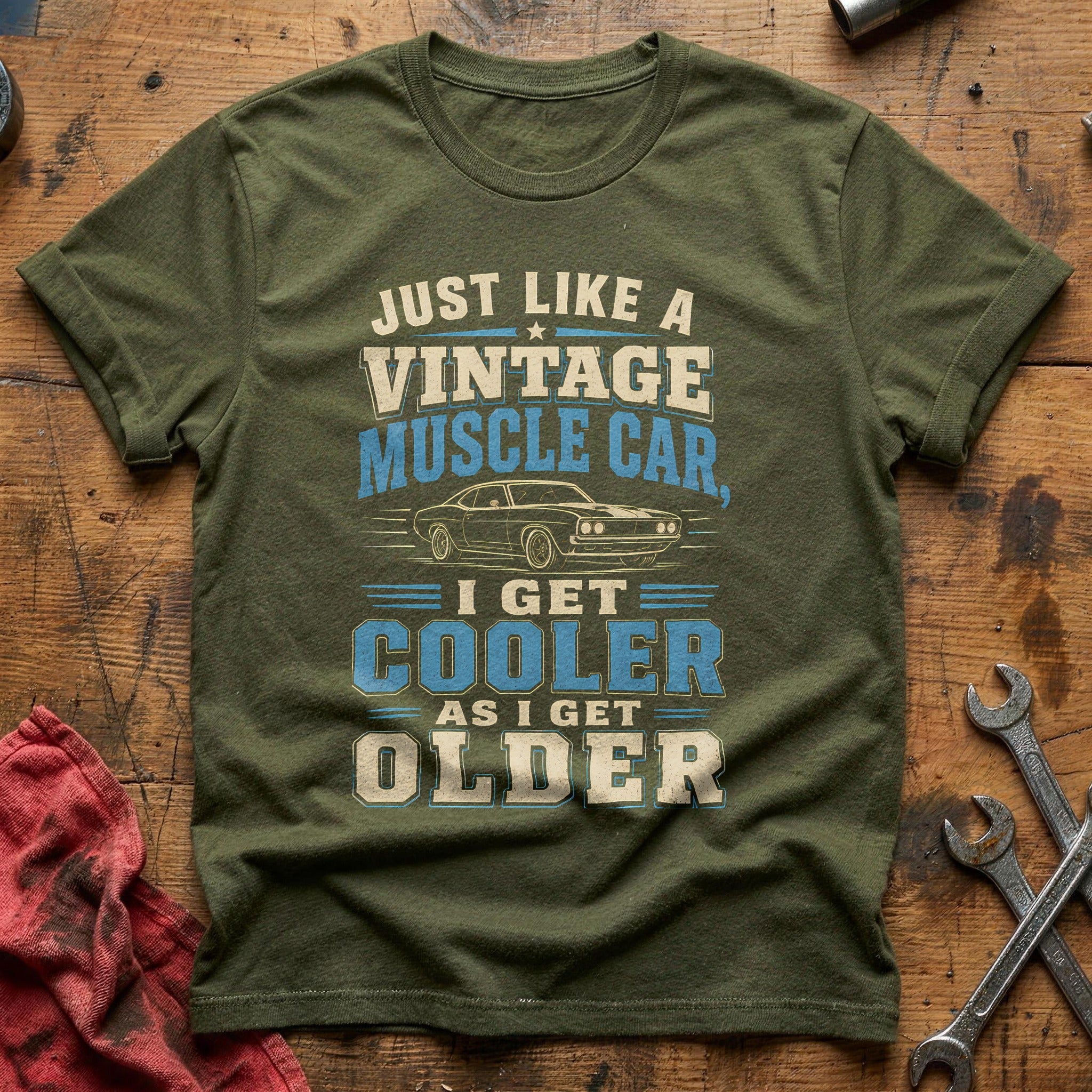 Vintage Cooler - Military Green