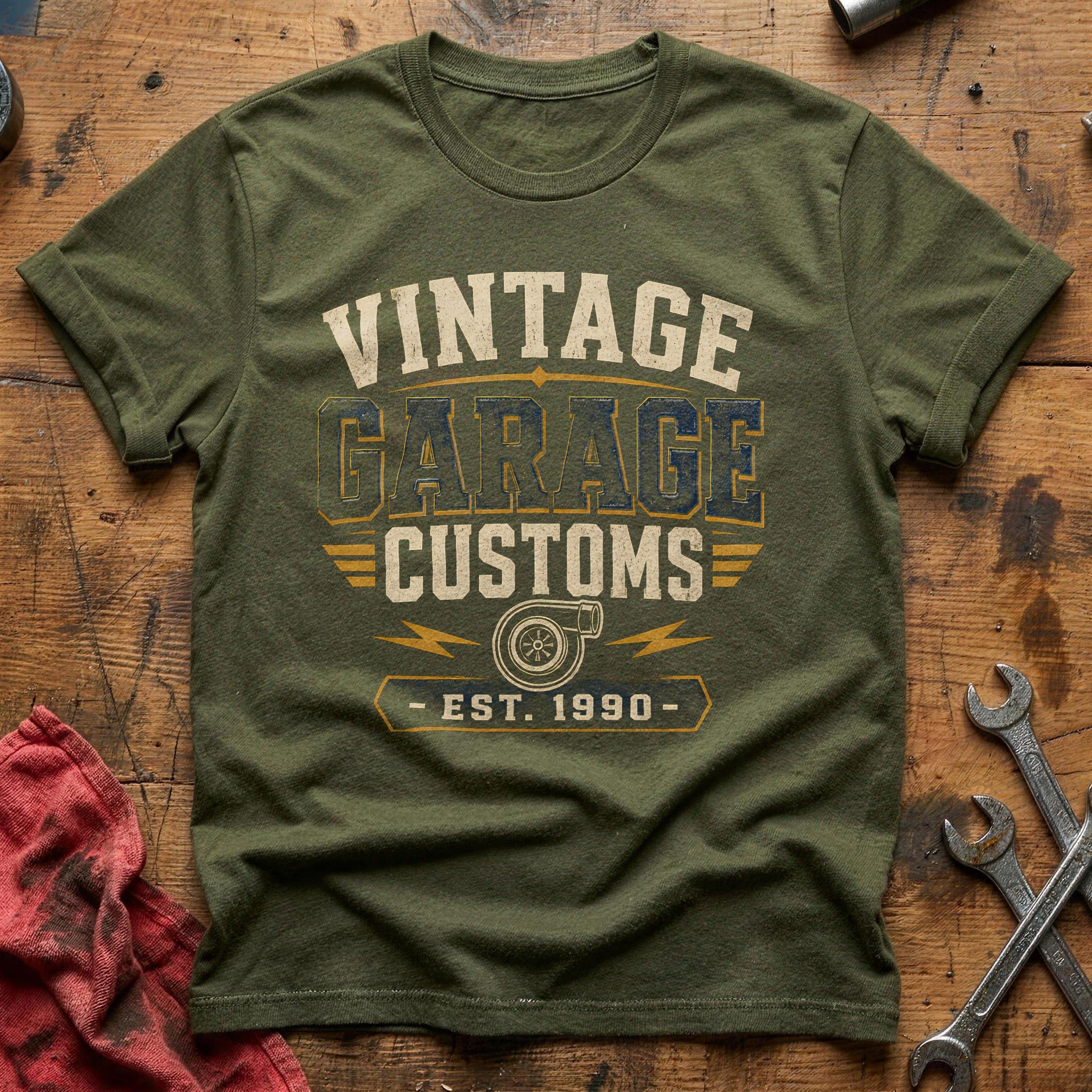 Vintage Garage Legacy - Military Green