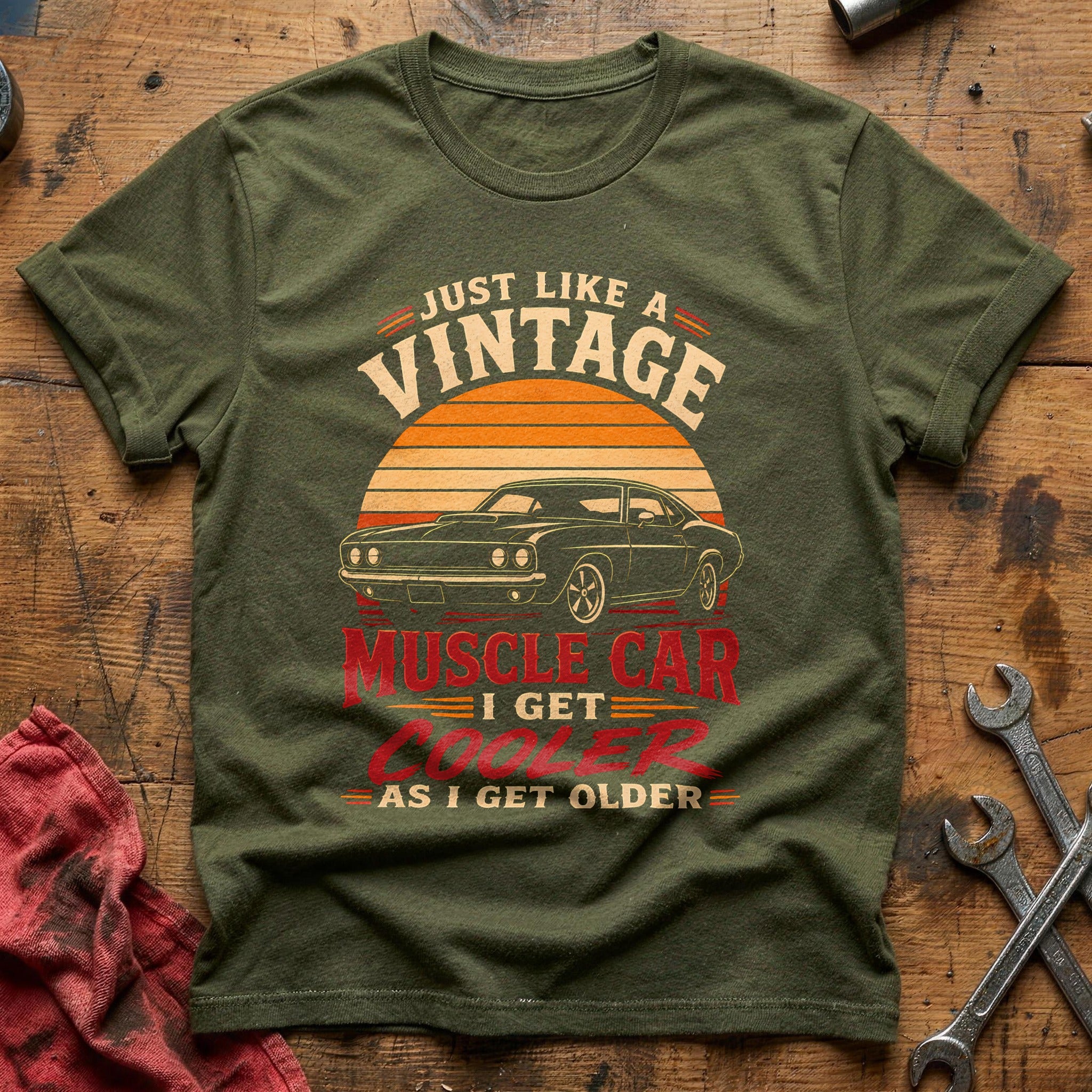 Vintage Gets Better - Military Green