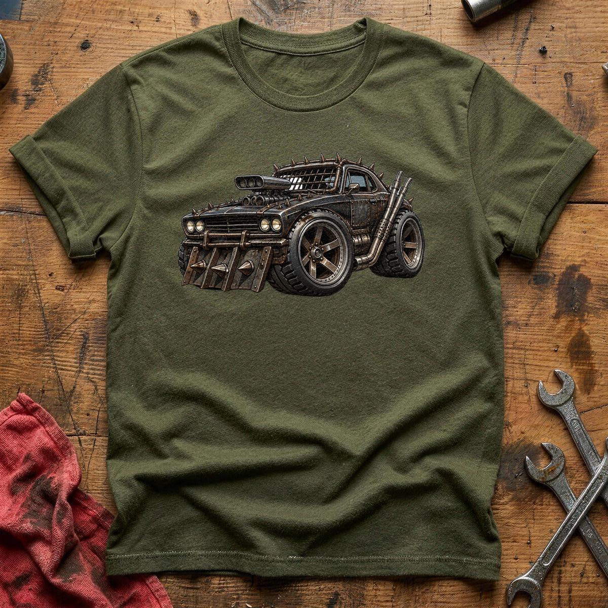 War Rig 48 T-Shirt - Military Green