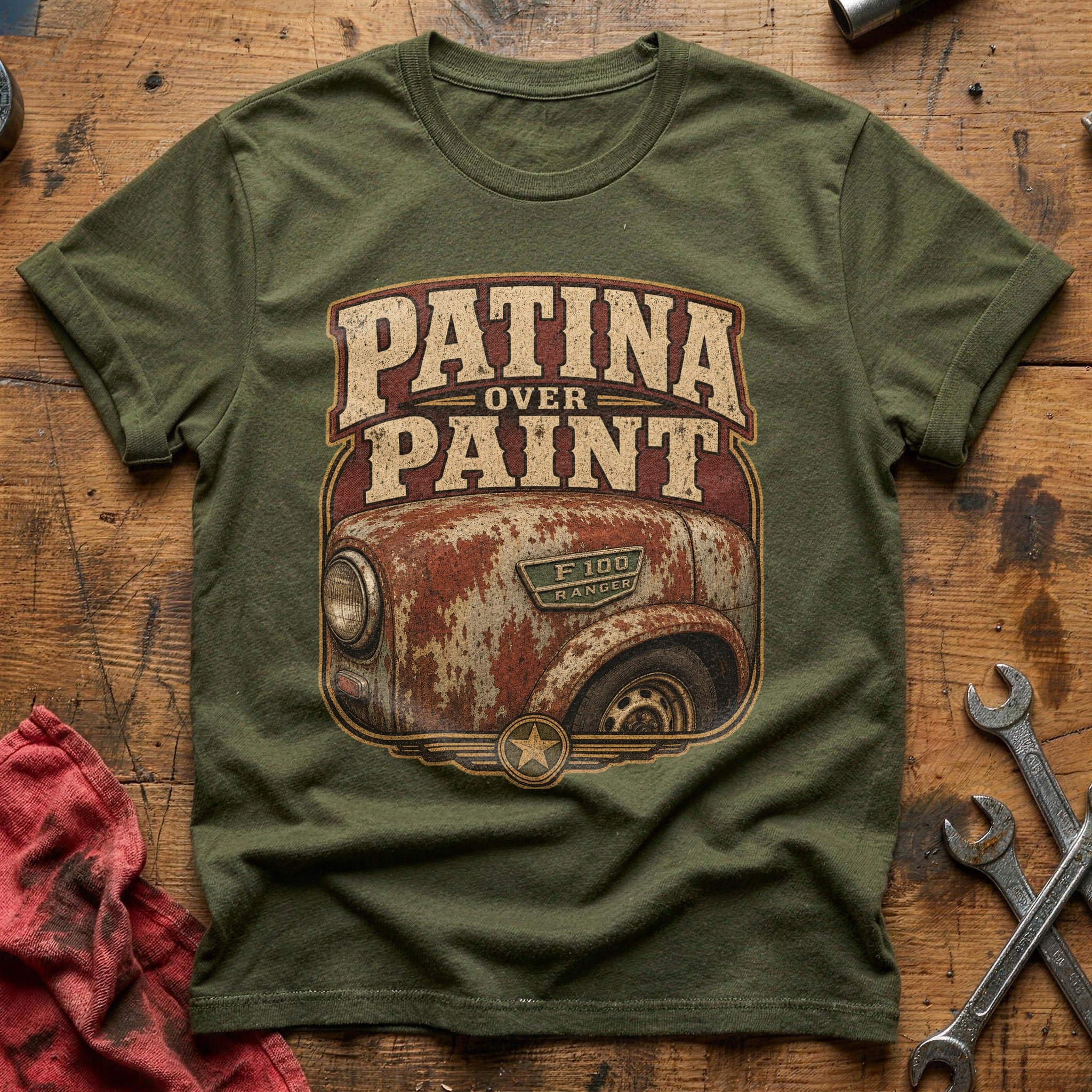 Weathered & Waiting - Military Green