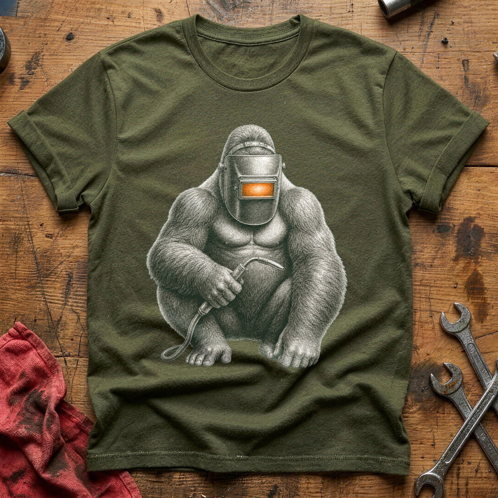Welding Mask Gorilla - Military Green