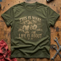 What Life's Really About T-Shirt - Military Green