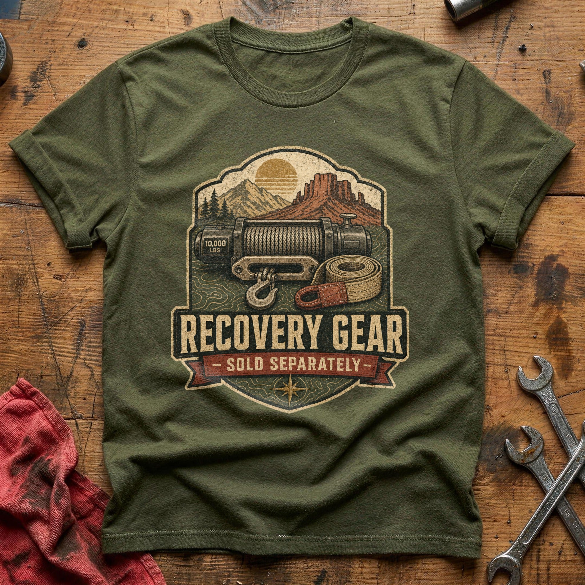 Winch Ready - Military Green