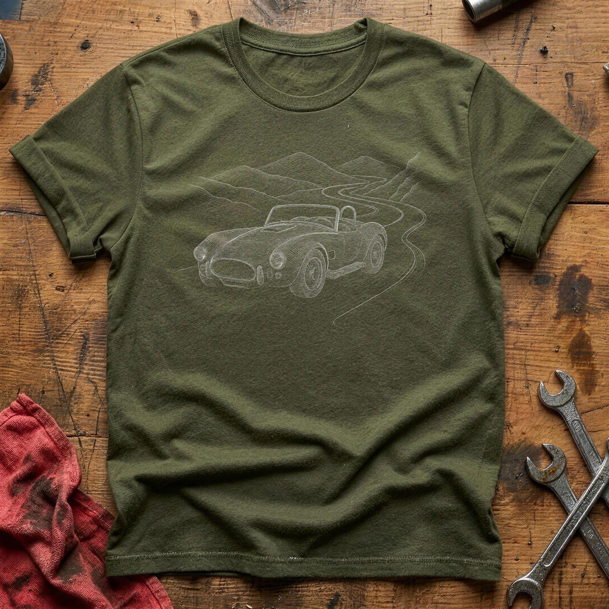 Winding Road Dreams - Military Green