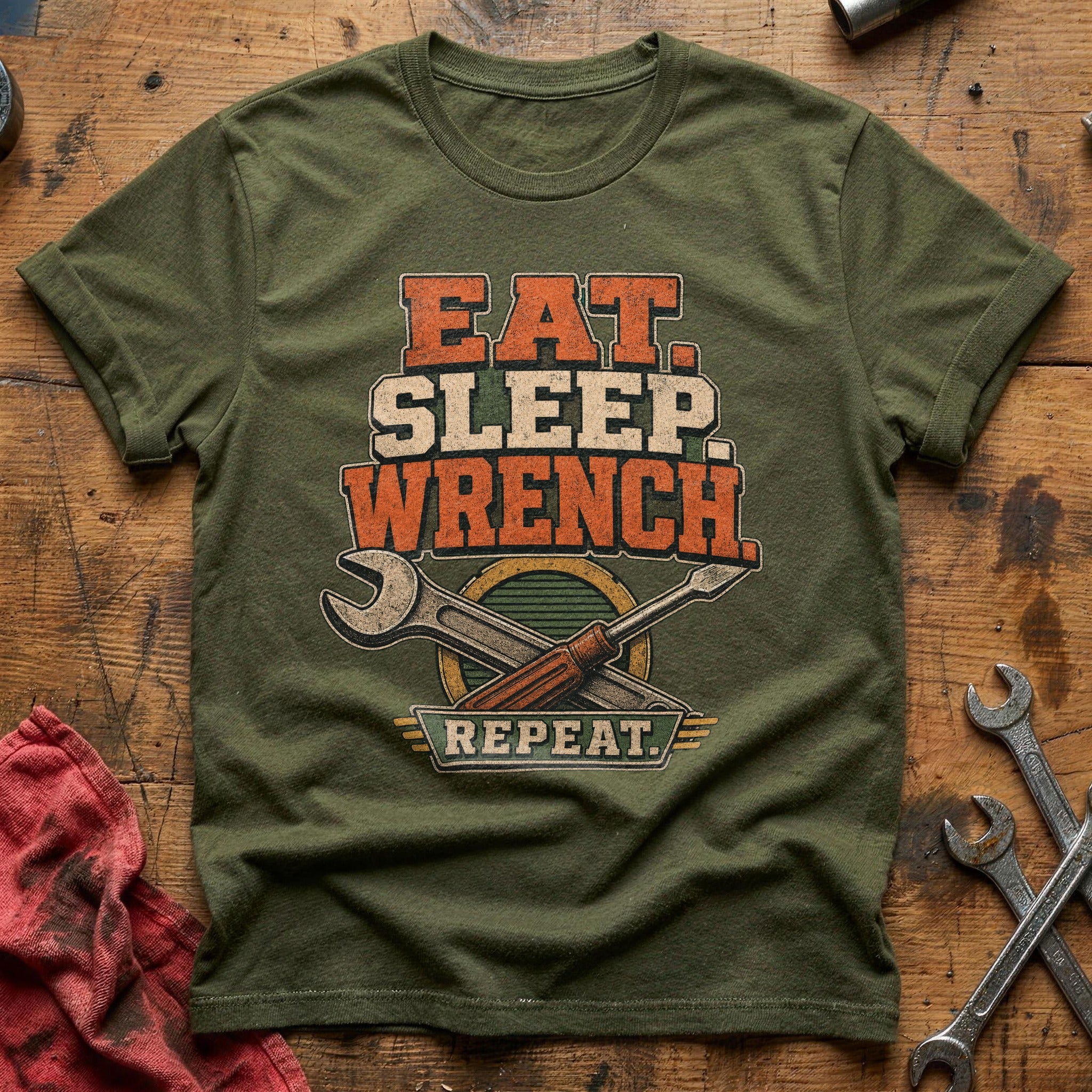 Wrench Repeat - Military Green
