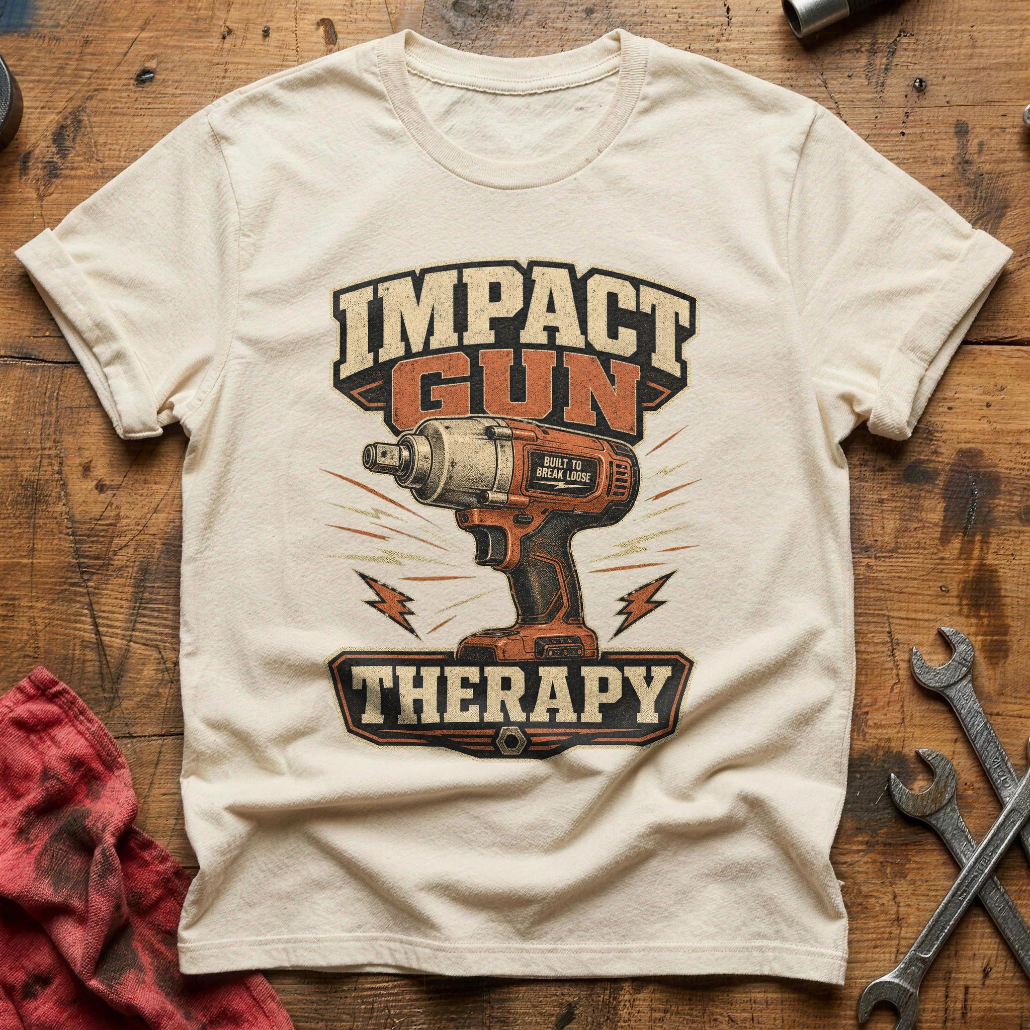 Built to Break Loose T-Shirt - Natural