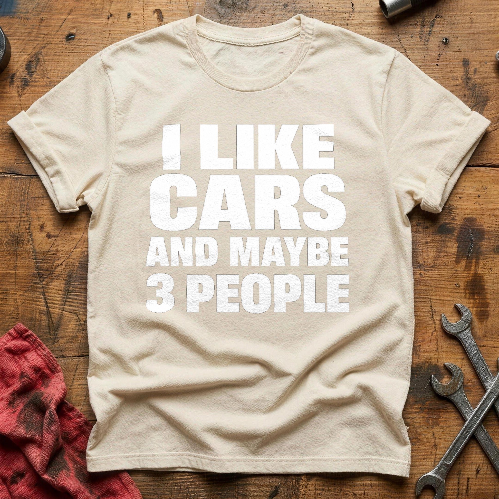 Cars & Selective Friends T-Shirt - Natural