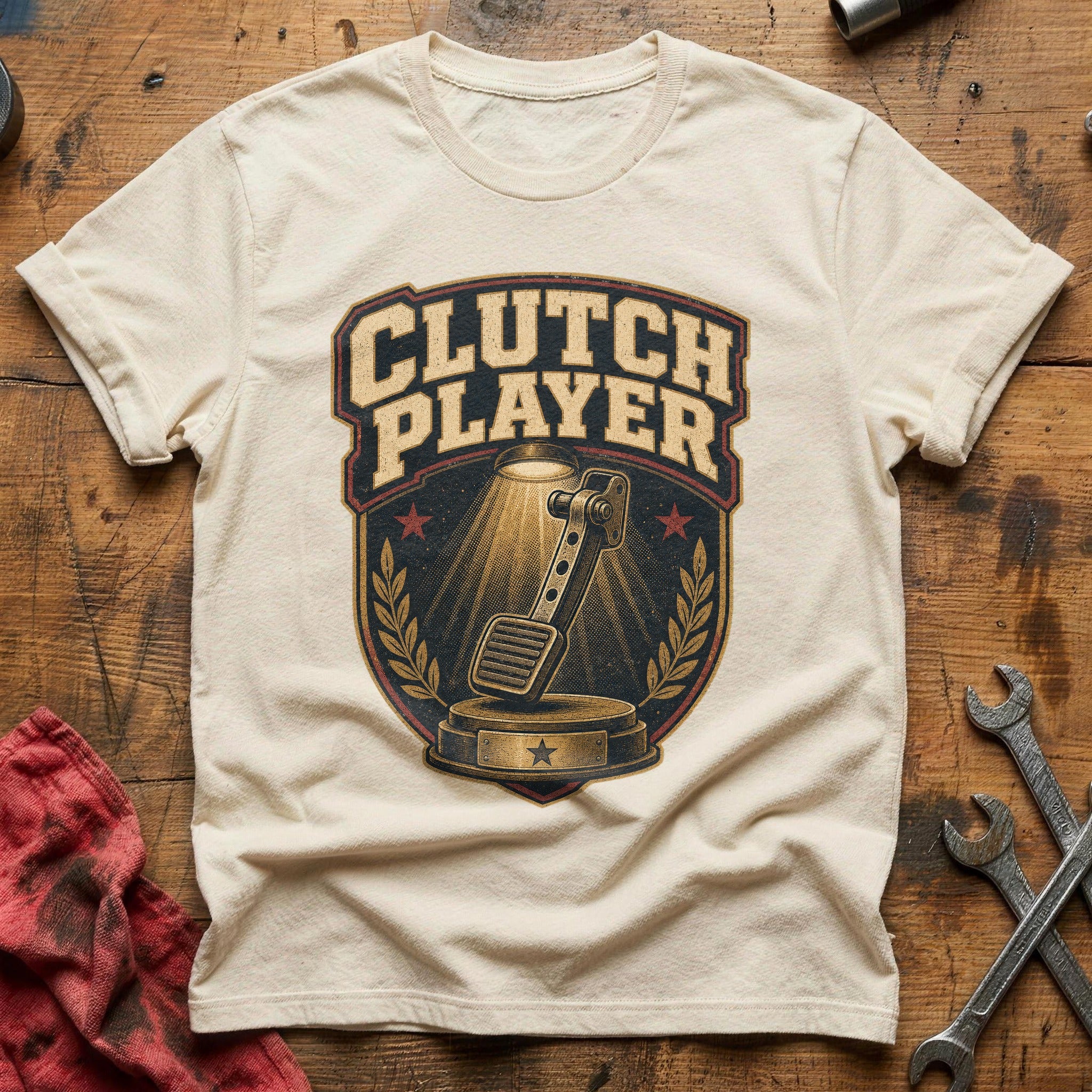 Clutch Player T-Shirt - Natural