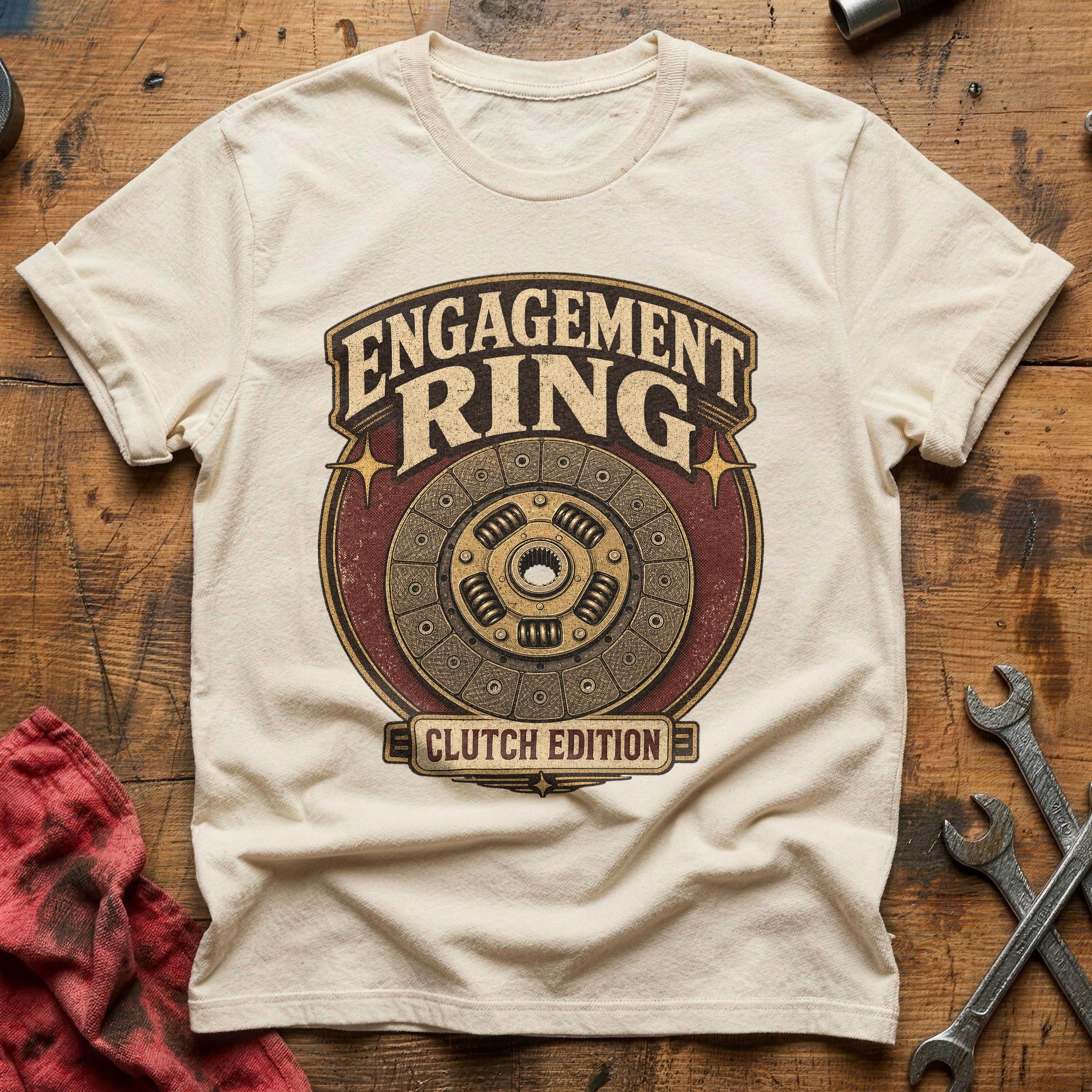 Engagement Ring T-Shirt - Natural