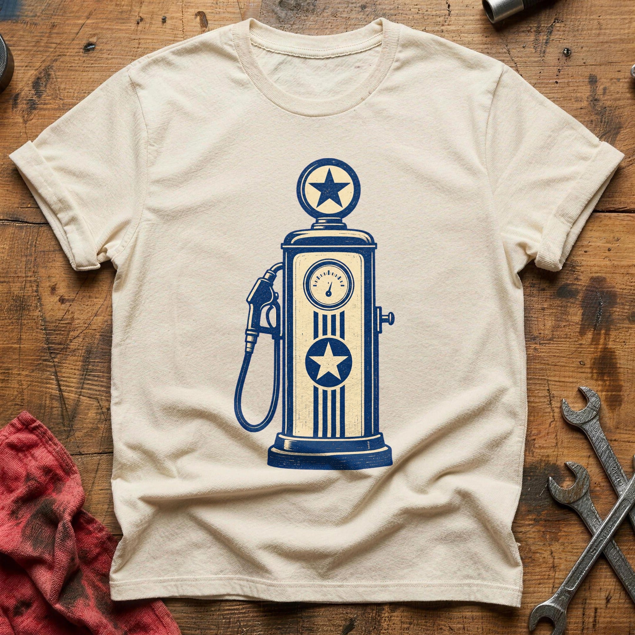 Fuel Stop T-Shirt - Natural