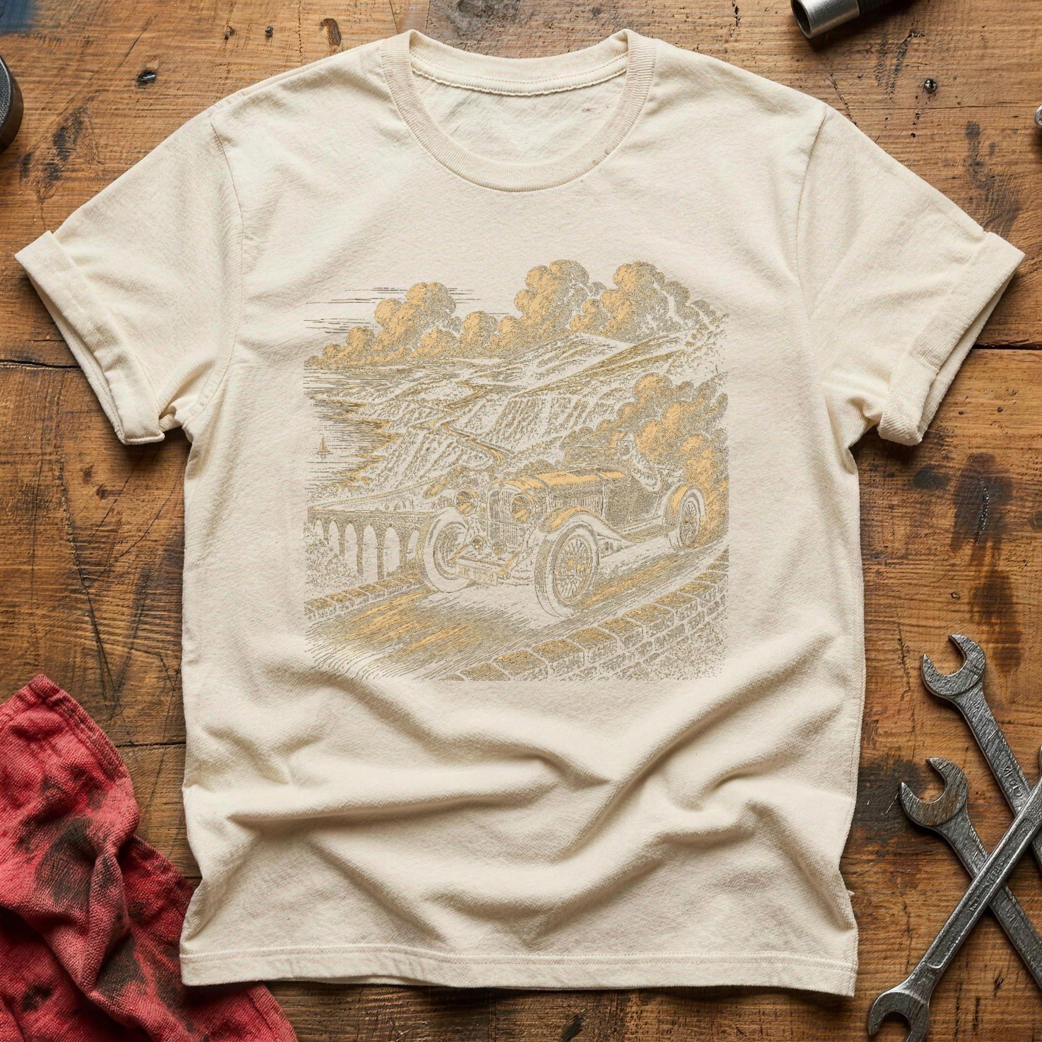 Hillside Escape T-Shirt - Natural