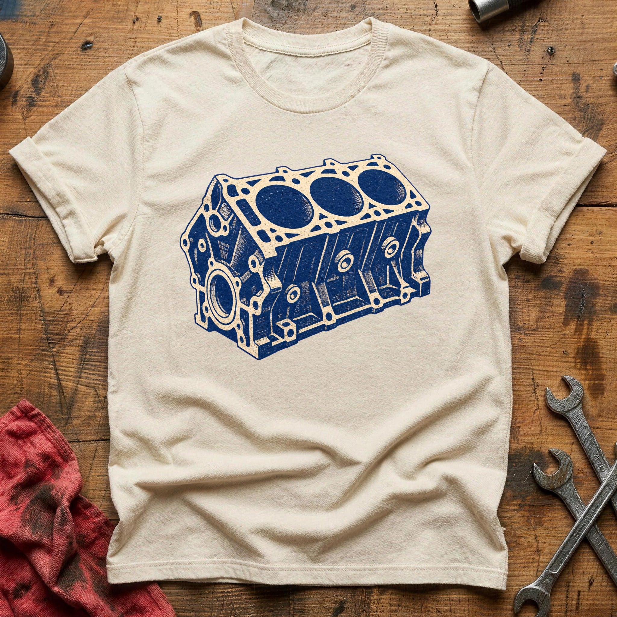 Iron Heart T-Shirt - Natural
