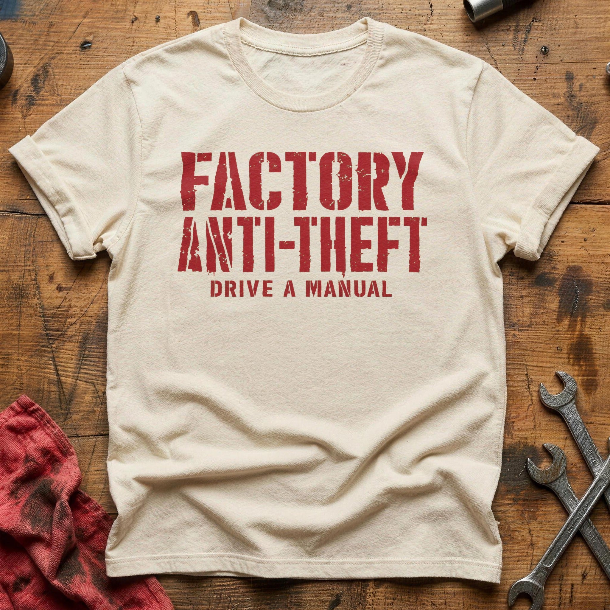 Manual Transmission Lifestyle T-Shirt - Natural