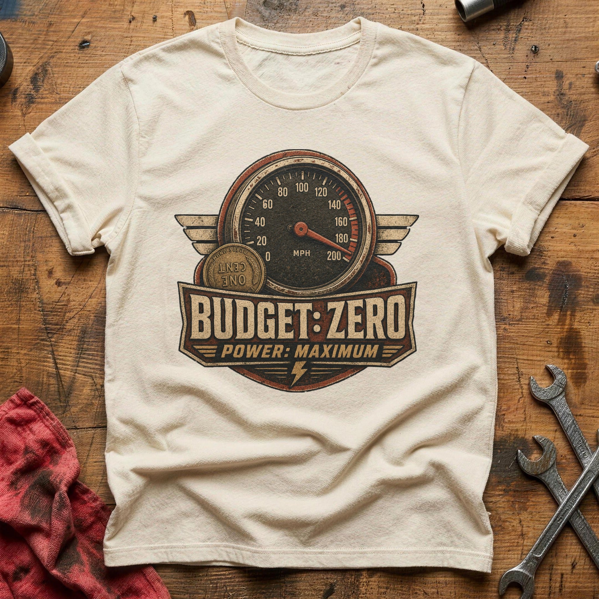 Maximum Velocity T-Shirt - Natural