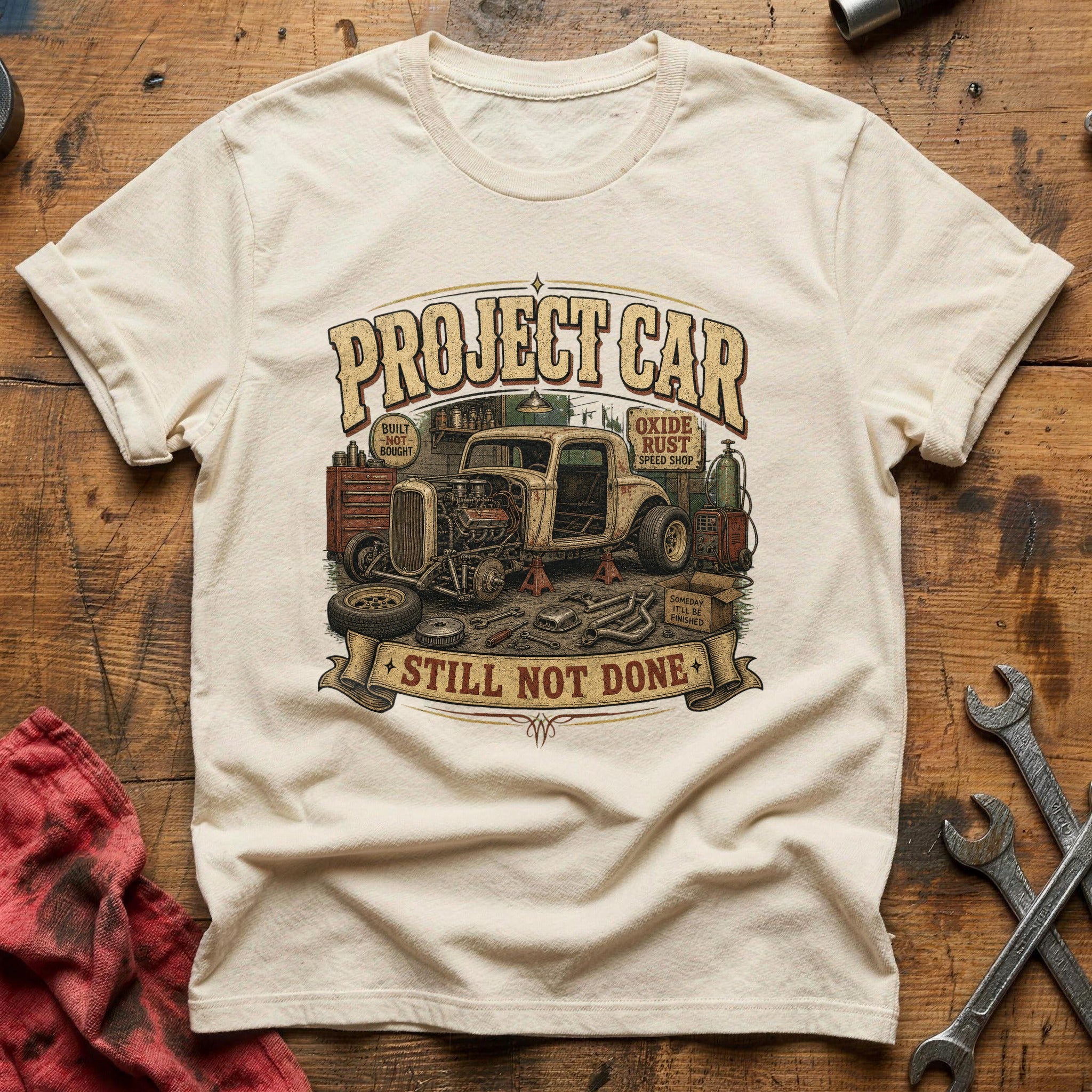 Still Not Done T-Shirt - Natural