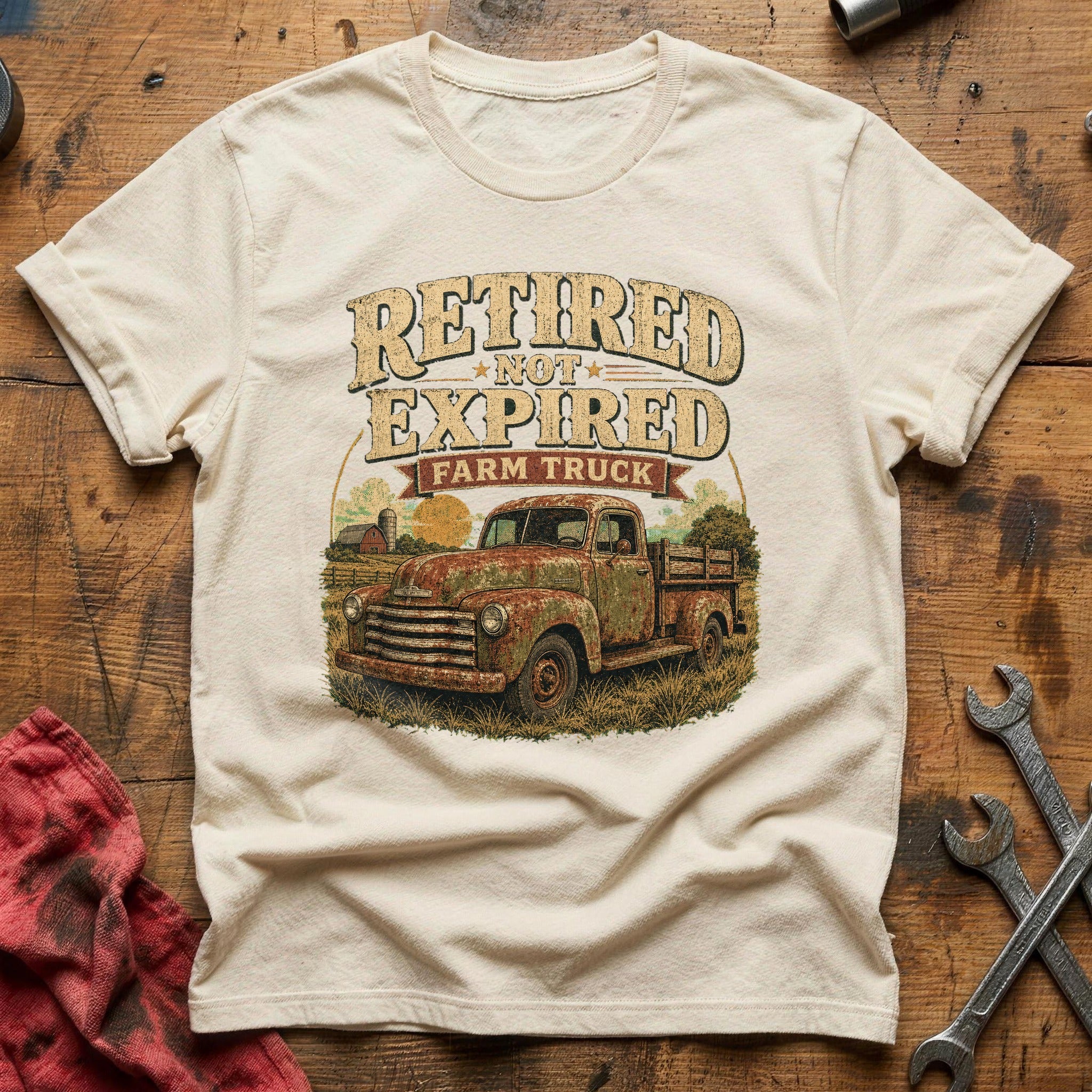 Still Running Strong T-Shirt - Natural