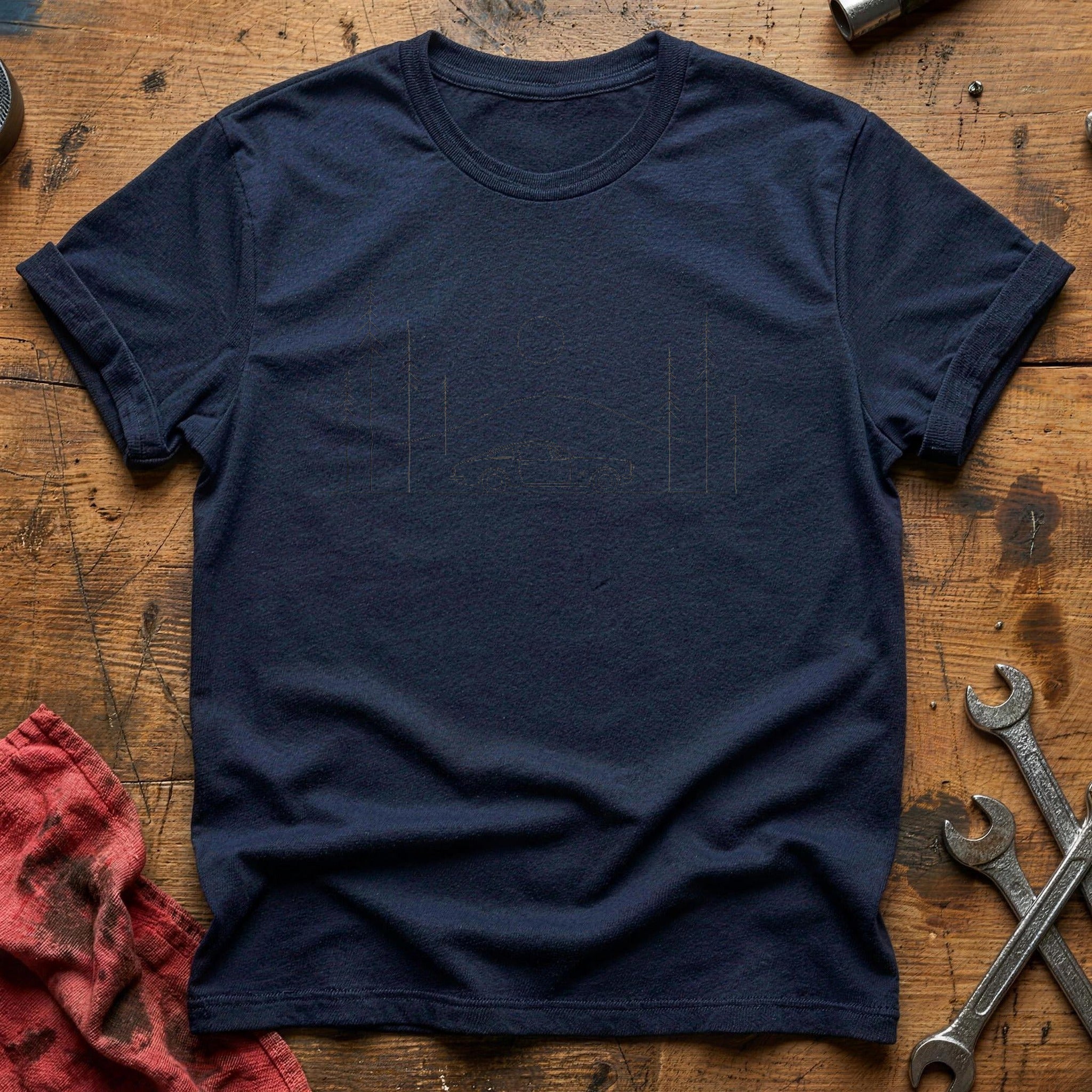 Backroad Classic T-Shirt - Navy