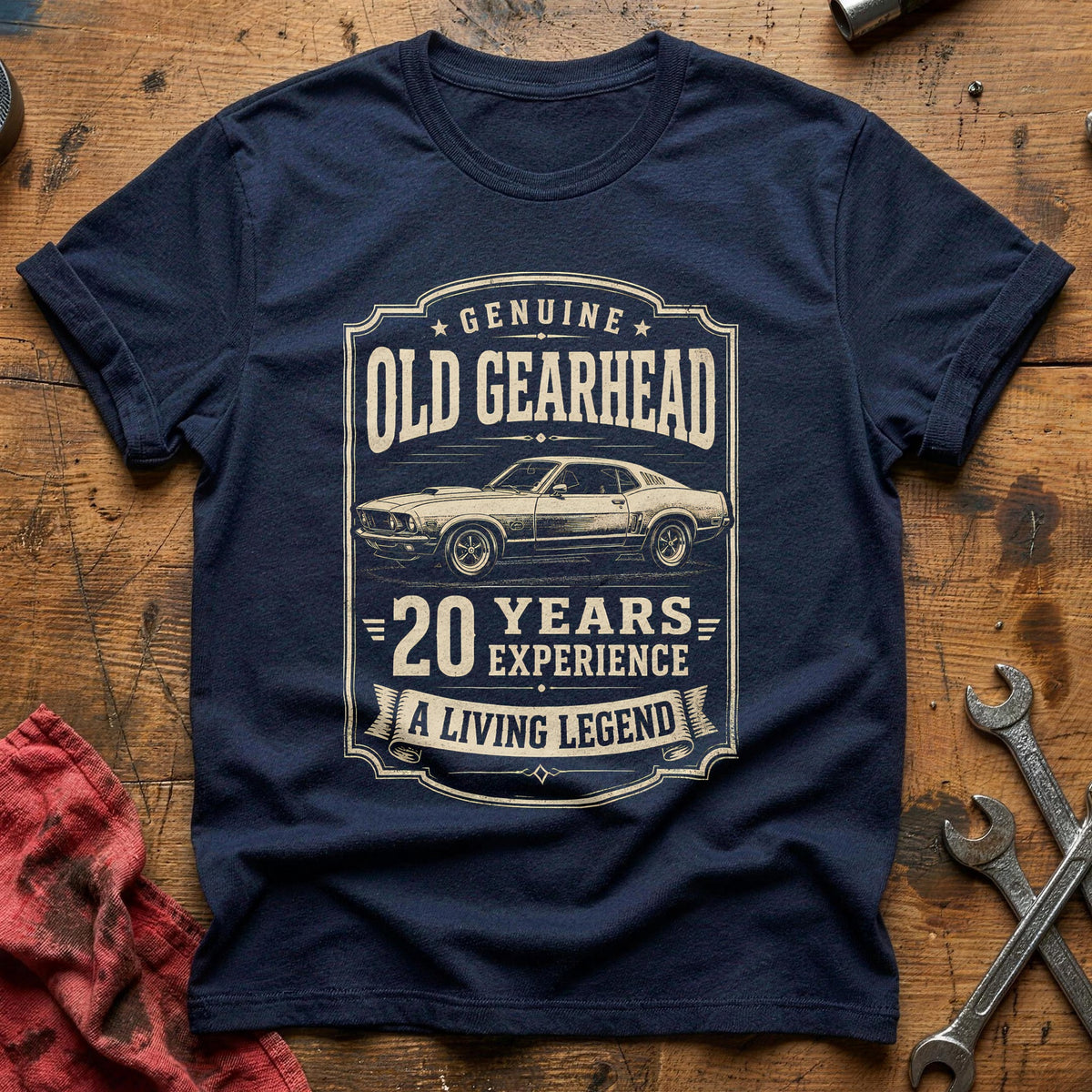 20 Living Legend T-Shirt - Navy