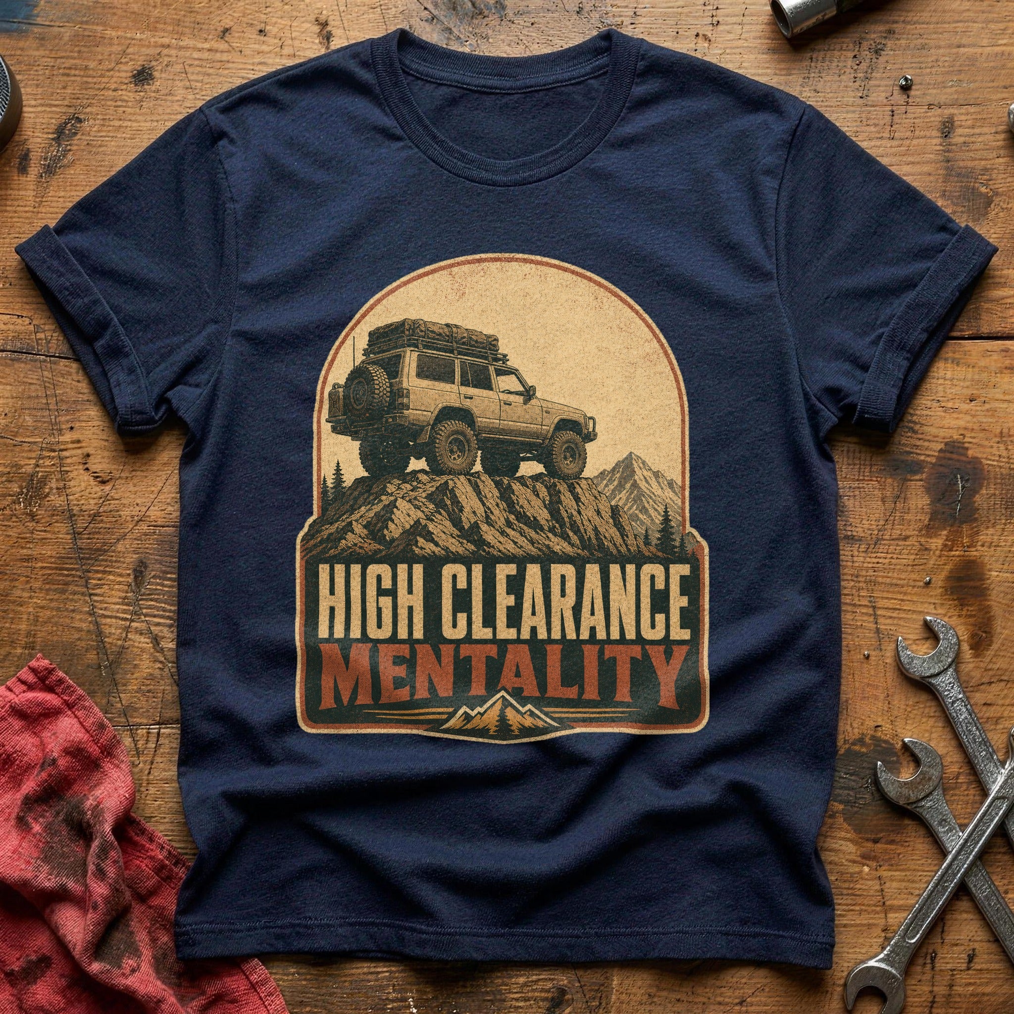 High Clearance Mentality T-Shirt - Navy