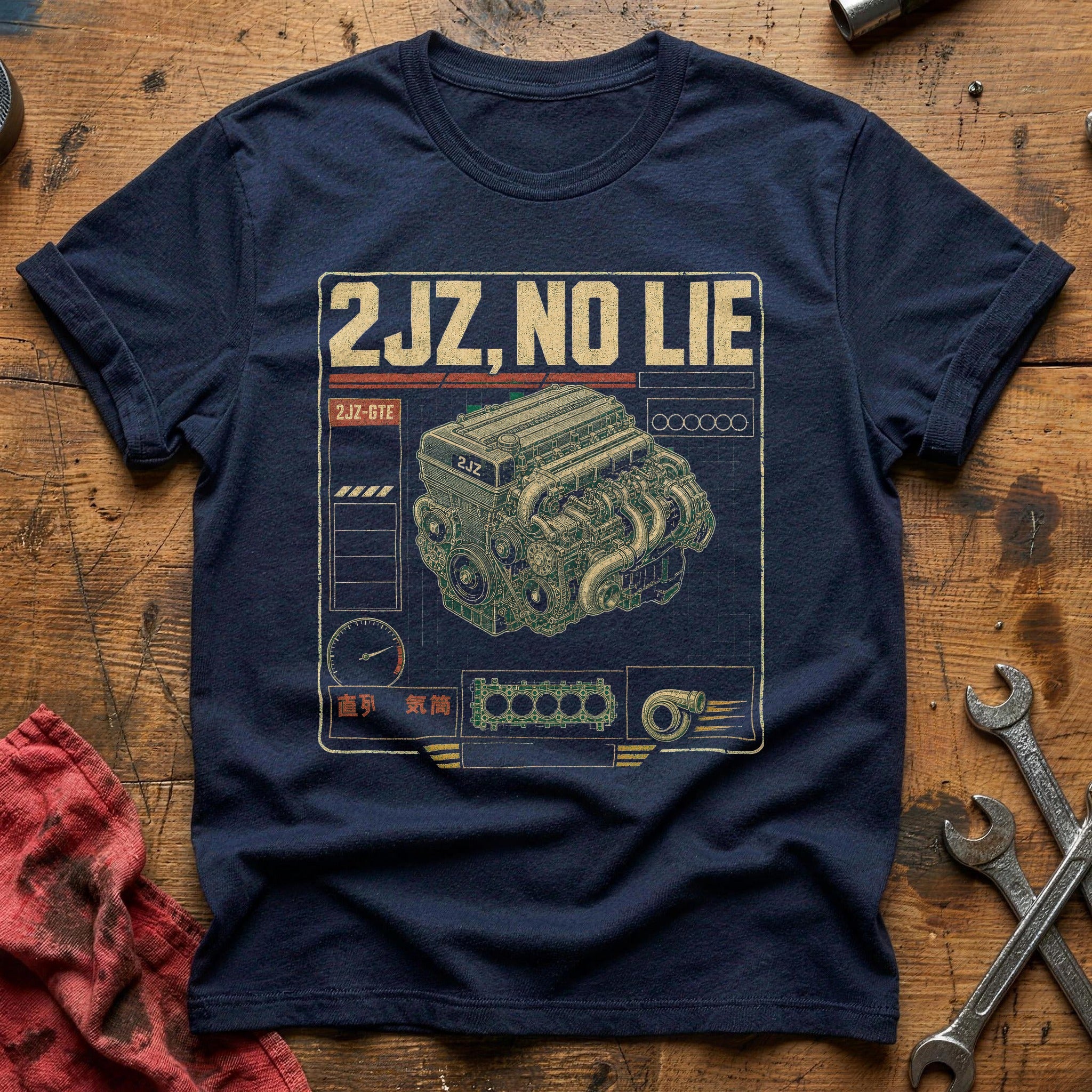 2JZ No Lie T-Shirt - Navy