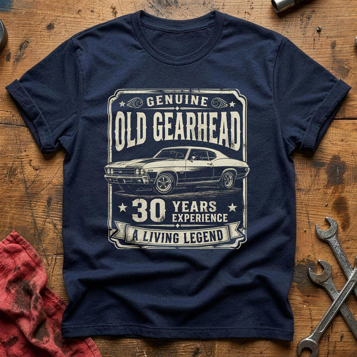 30 Living Legend T-Shirt - Navy