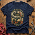Synchro or Scratch T-Shirt - Navy
