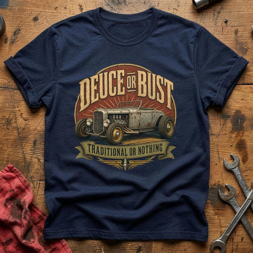 Deuce or Bust T-Shirt - Navy