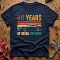 60 Being Awesome T-Shirt - Navy