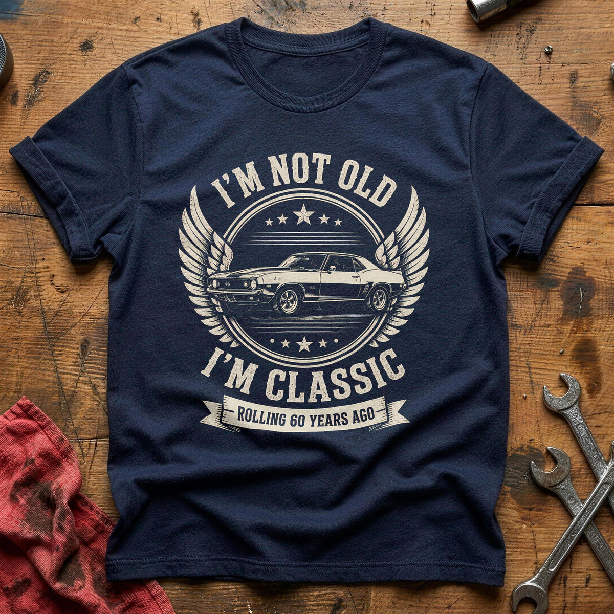 60 Im Classic T-Shirt - Navy