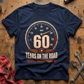 60 On The Road T-Shirt - Navy