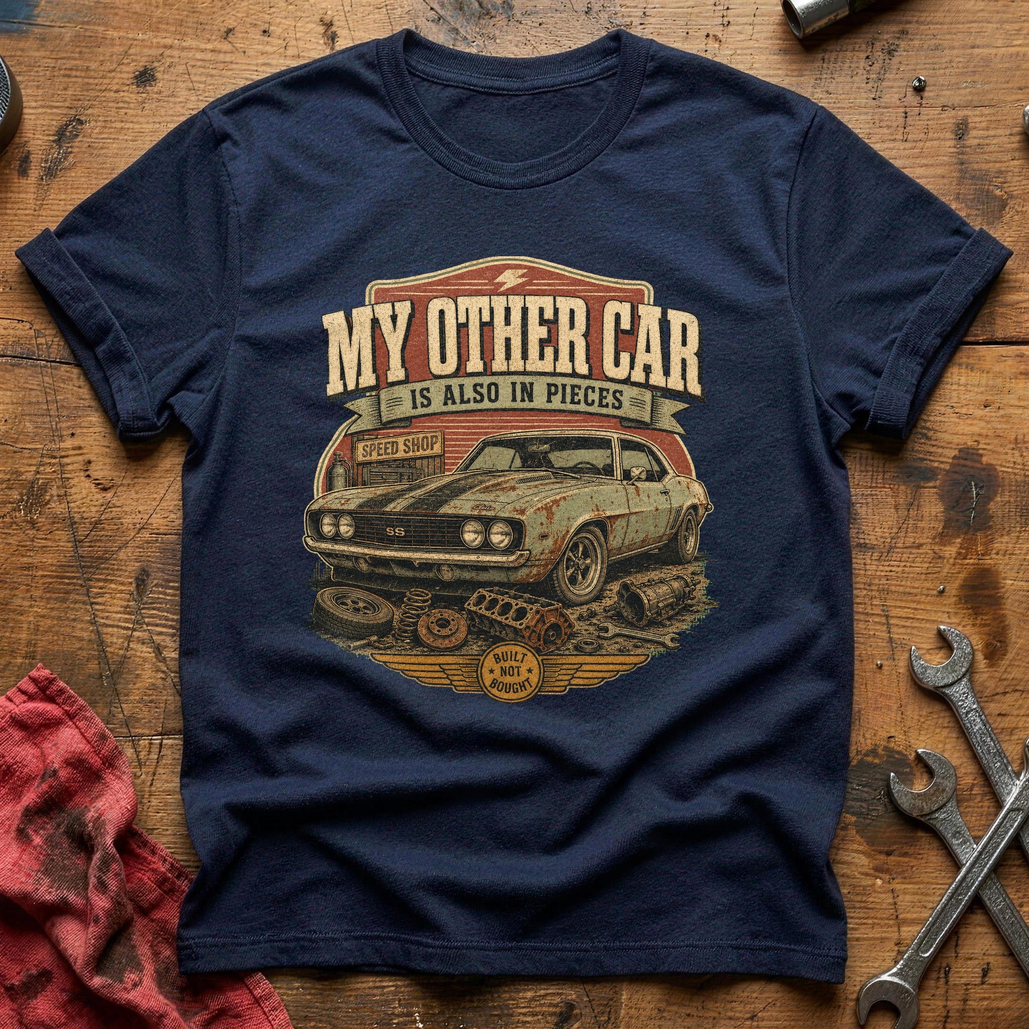 Also in Pieces T-Shirt - Navy