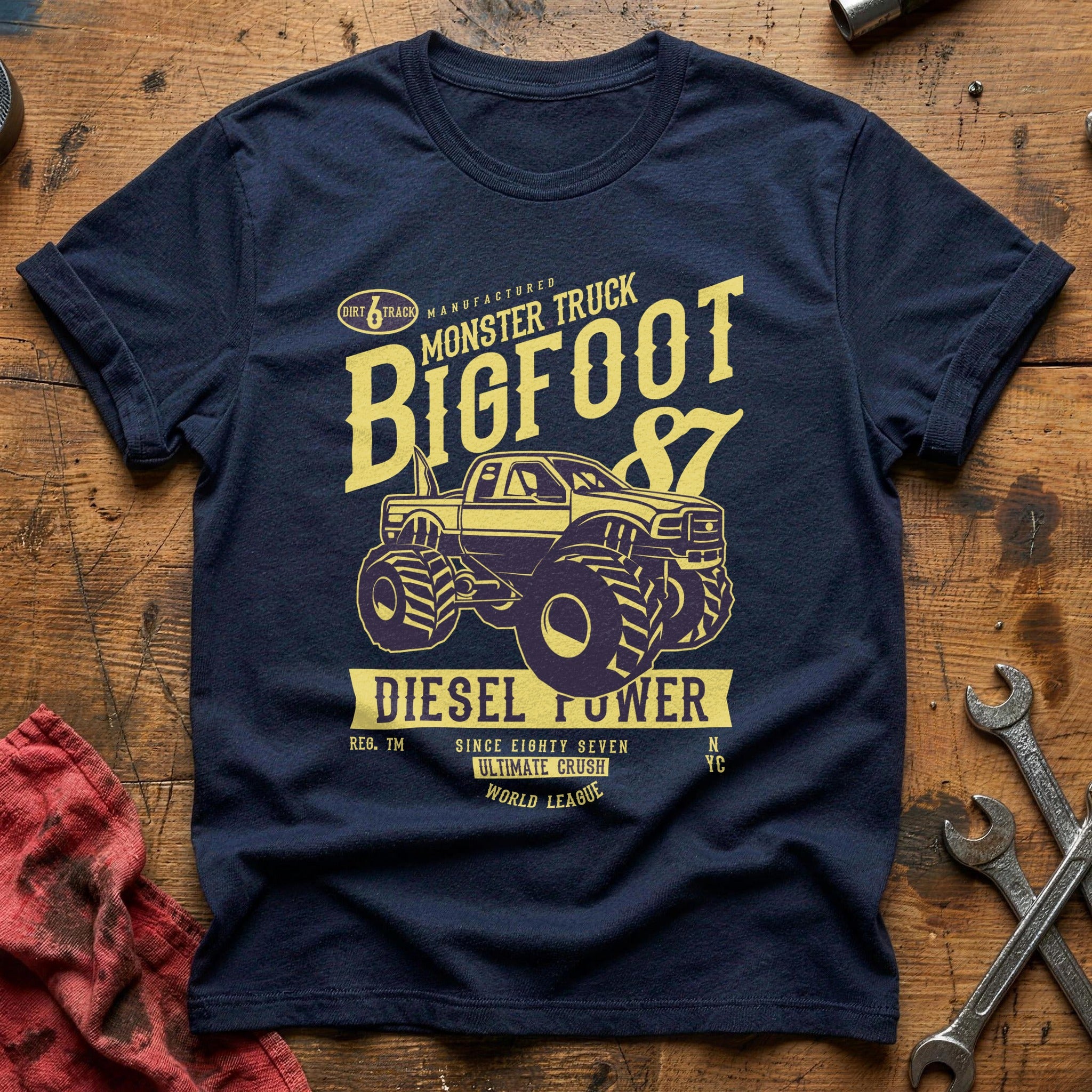 Big foot T-Shirt - Navy